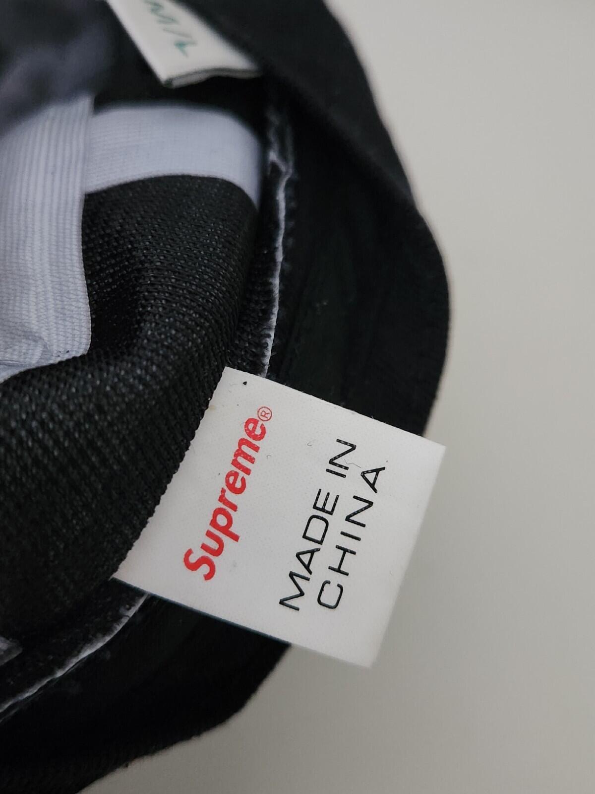 SS19 Supreme South2 West8 sombrero jungla Talla M/L Negro gorro pescador Triturador Impermeable
