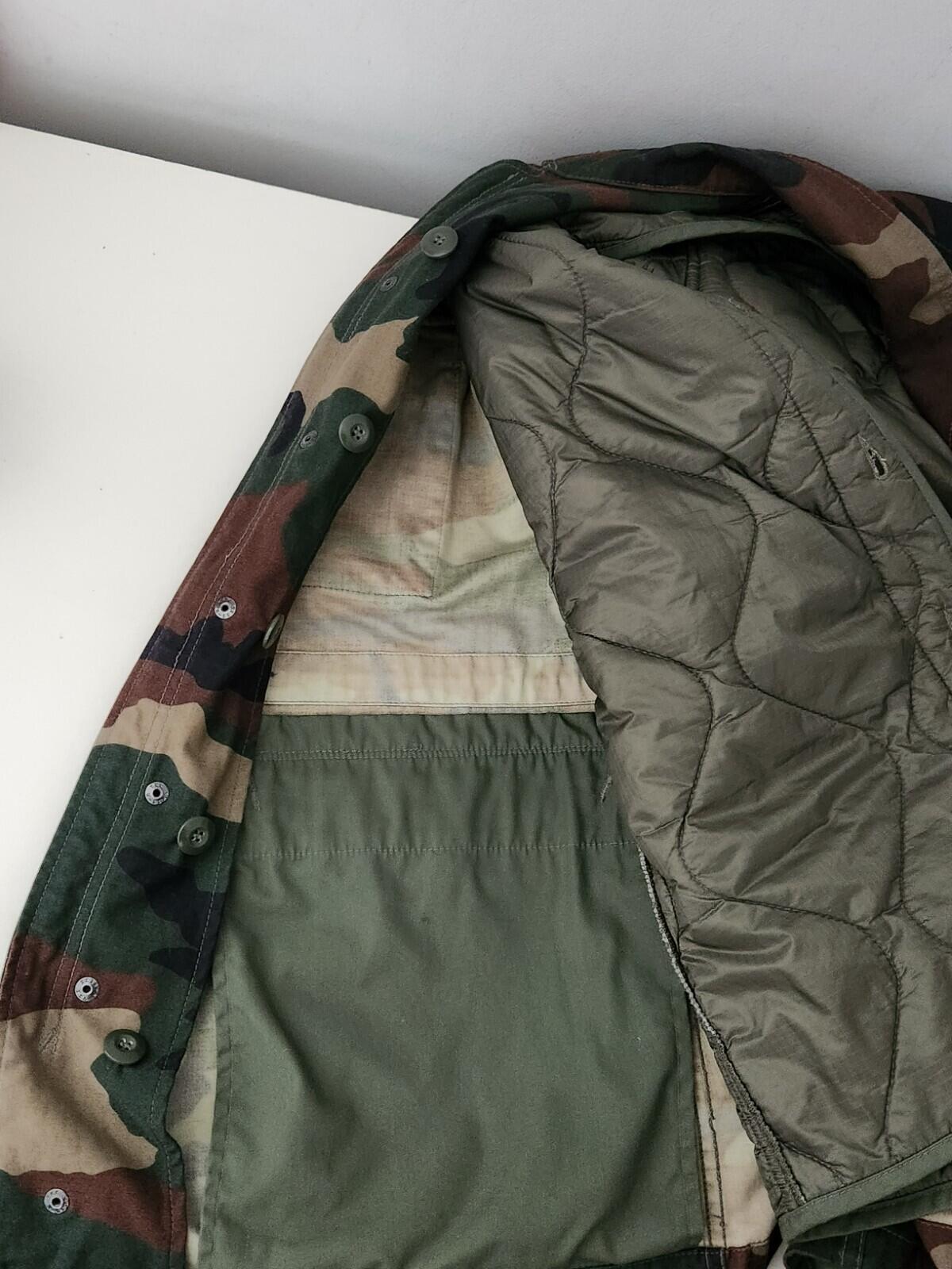 FW12 Supreme x Mark Gonzales M-51 jacket Removable Quilted Woodland Camo Medium
