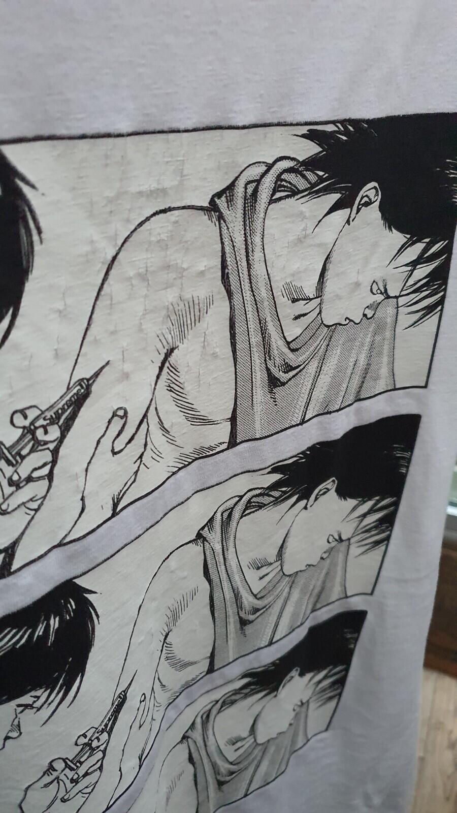 FW17 Supreme x Akira Syringe T-Shirt Weiß Größe L Anime