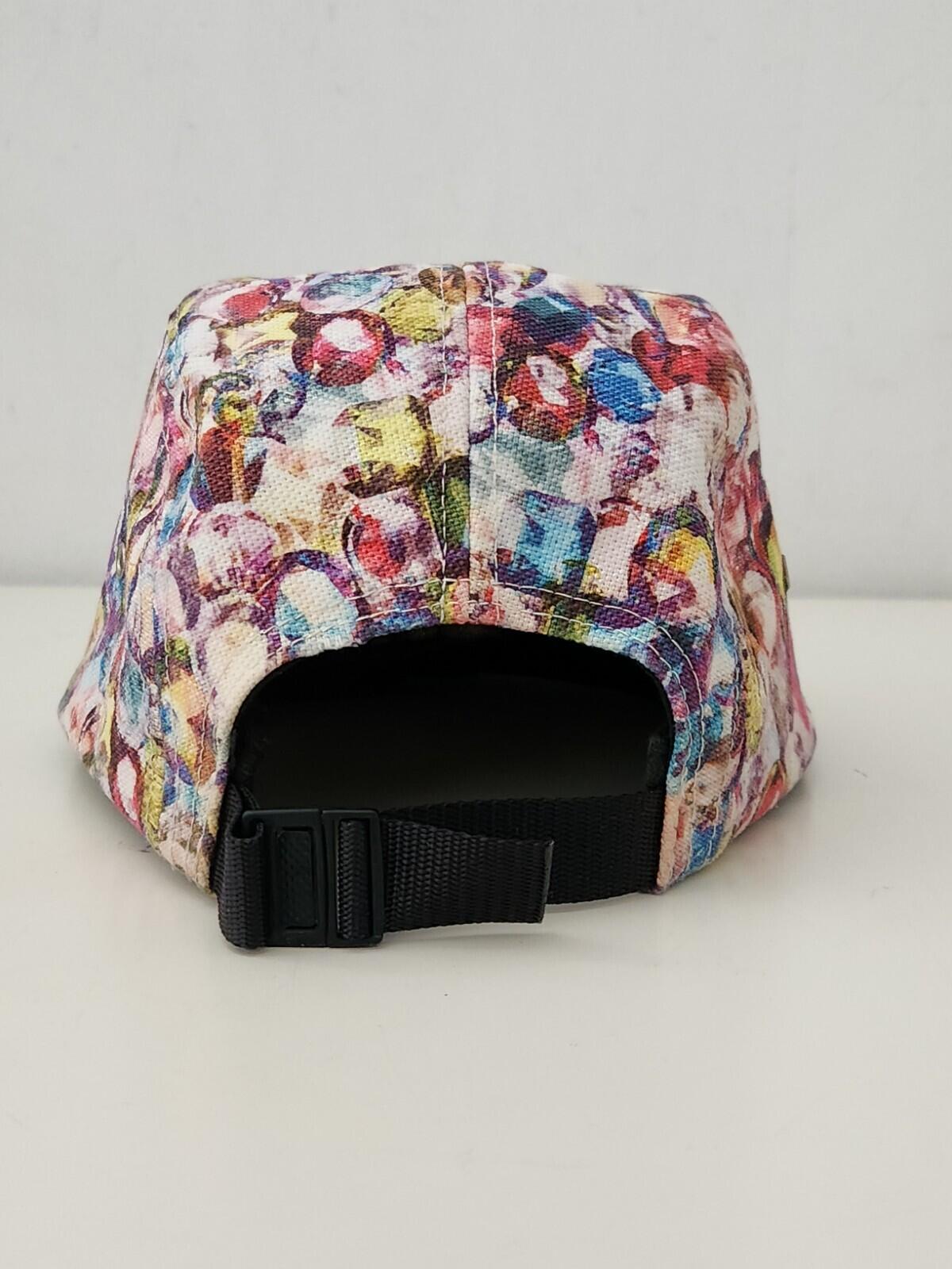 FW14 Supreme x Liberty Art Fabrics Jewels Camp Cap vintage hat box logo Rare