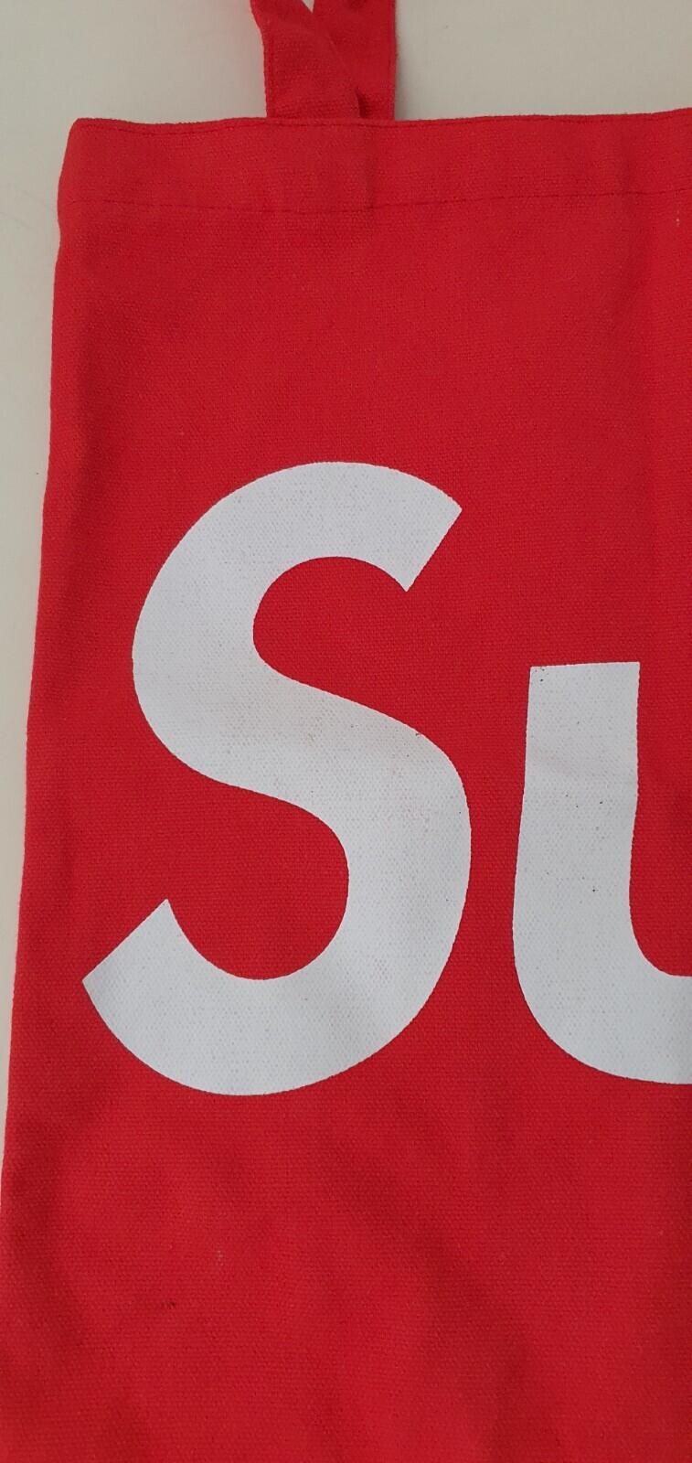 2009 Supreme tote red SUP bag vintage Very rare