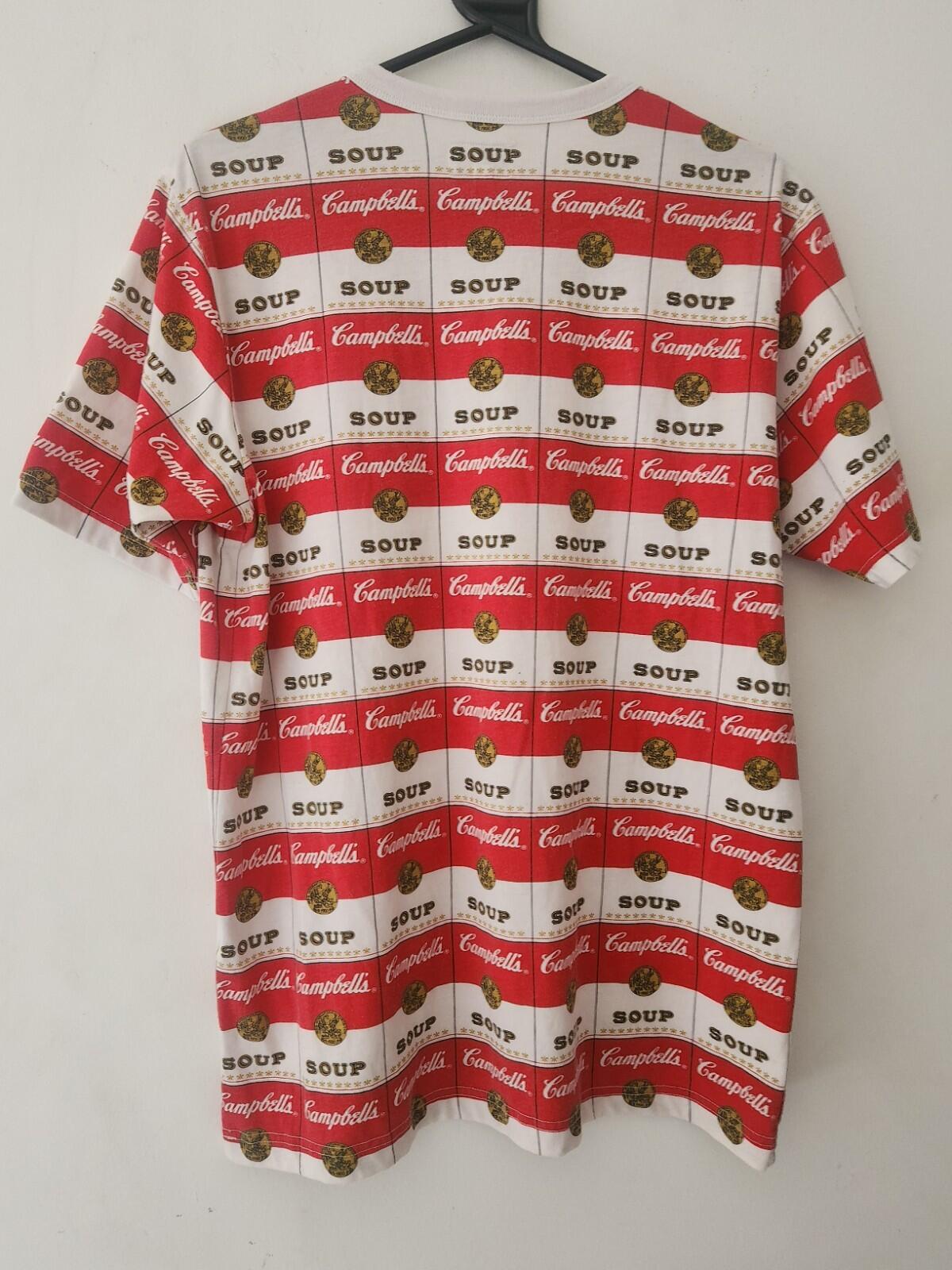 SS12 Supreme x Andy Warhol Campbells Soup T-shirt Size M Medium Vintage 2012 Tee