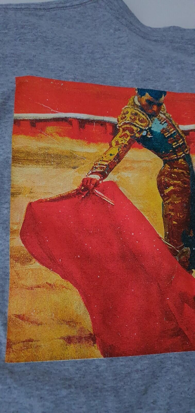 SS11 Supreme Matador tee heather grey T-shirt M medium vintage 2011 Bull Rare