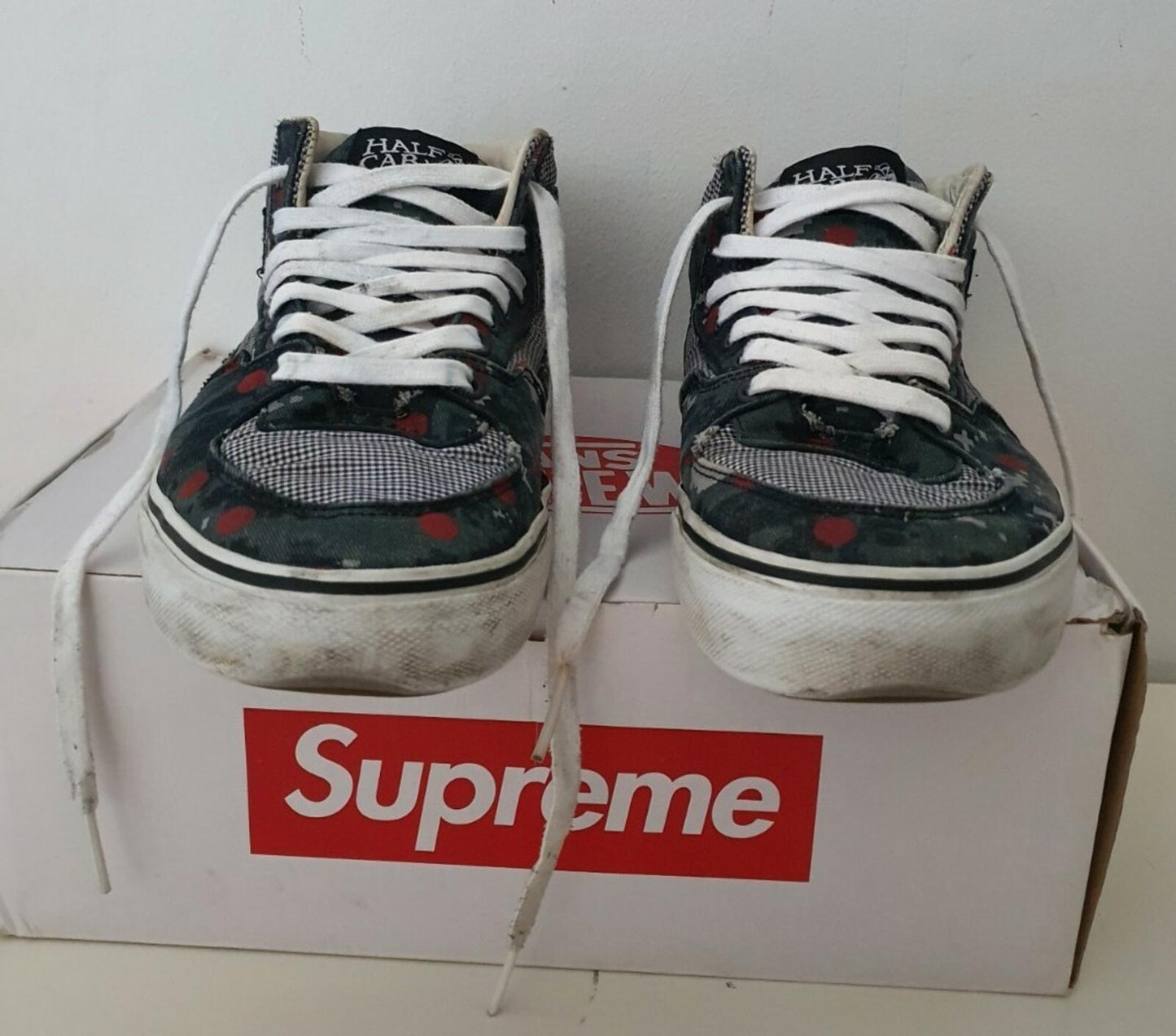 SS13 Supreme Vans x CDG Shirt Half Cab Pro US 9 UK 8 EUR 42 digi camo Trainers