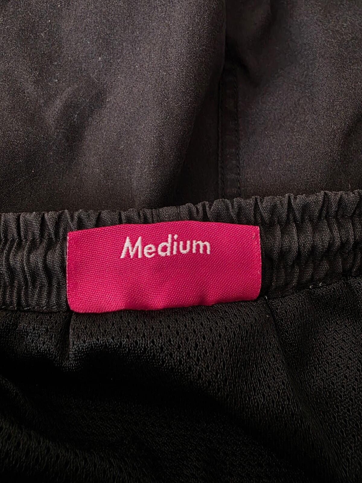 SS15 Supreme Reflective Logo Swim Short Black Größe M