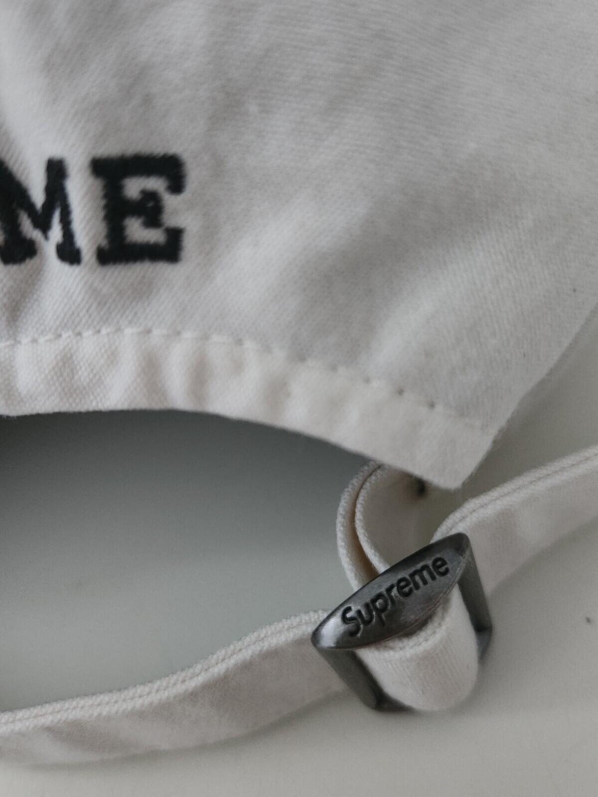 FW20 Supreme GORE-TEX S Logo 6-Panel wasserdichte atmungsaktive Natur-Mütze weiße Kappe