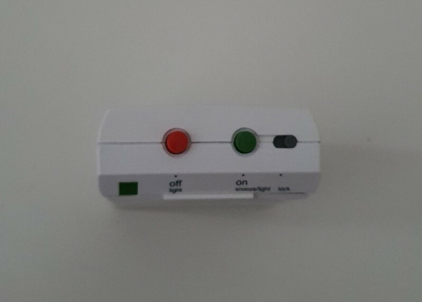 SS15 Supreme x Braun Travel Alarm Clock white small box logo Rare