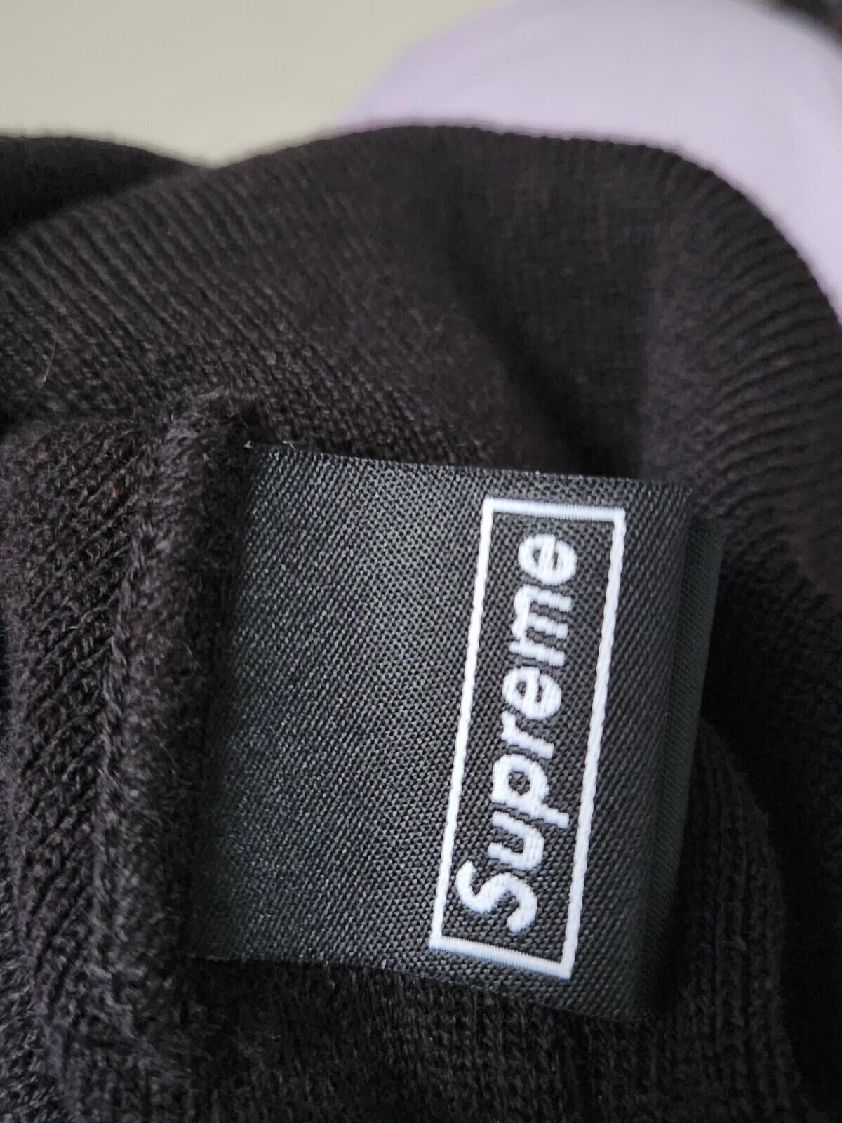 FW20 Supreme New Era Sequin beanie black Hat New
