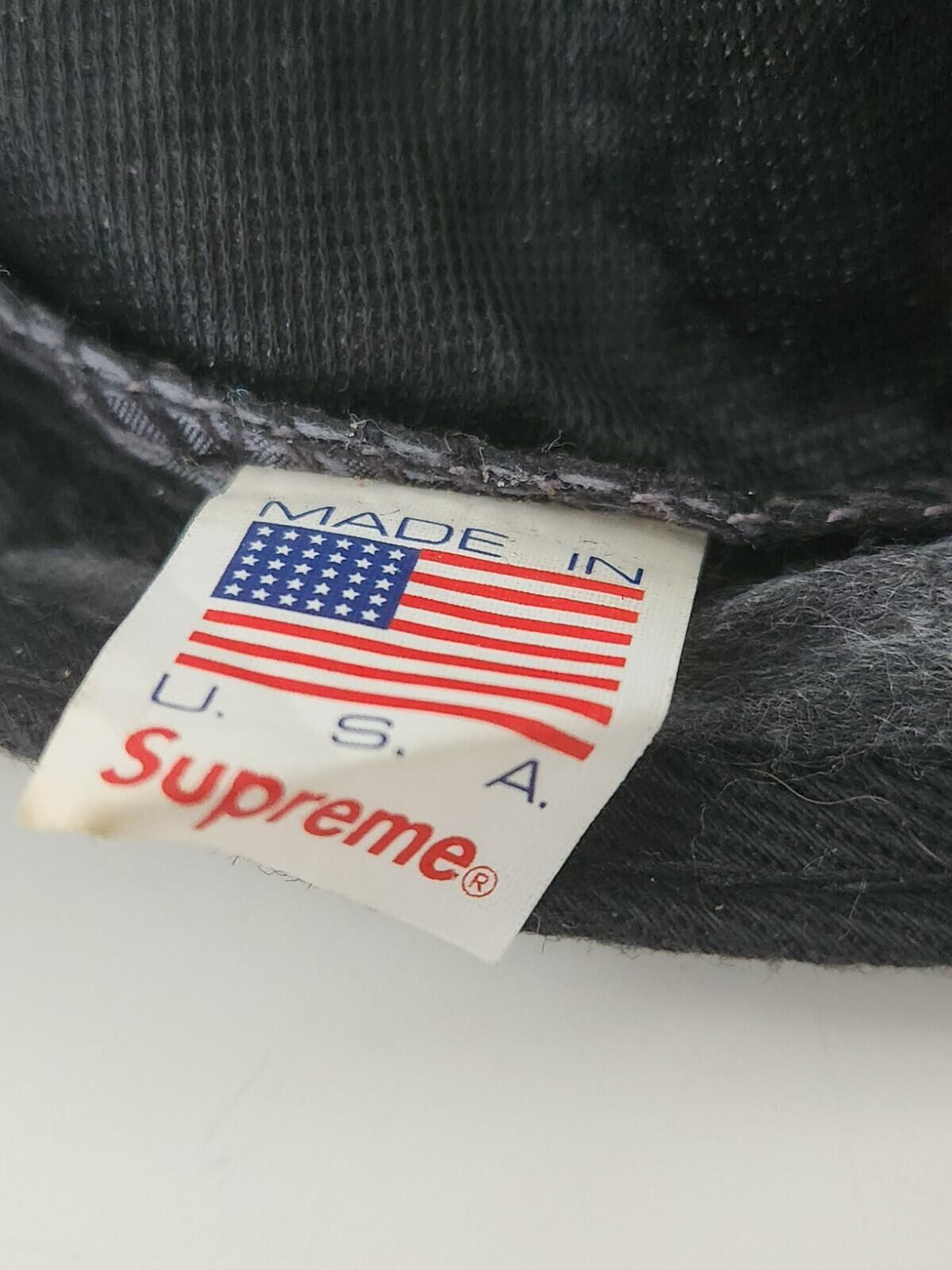 SS13 Supreme Repeater camp cap Grey hat vintage Very Rare 2013 Red Box Logo
