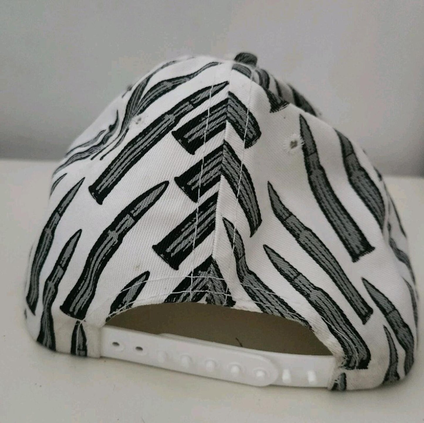 2005 Supreme Bullet 5-panel White White Hat Very Rare Vintage Grail Cap