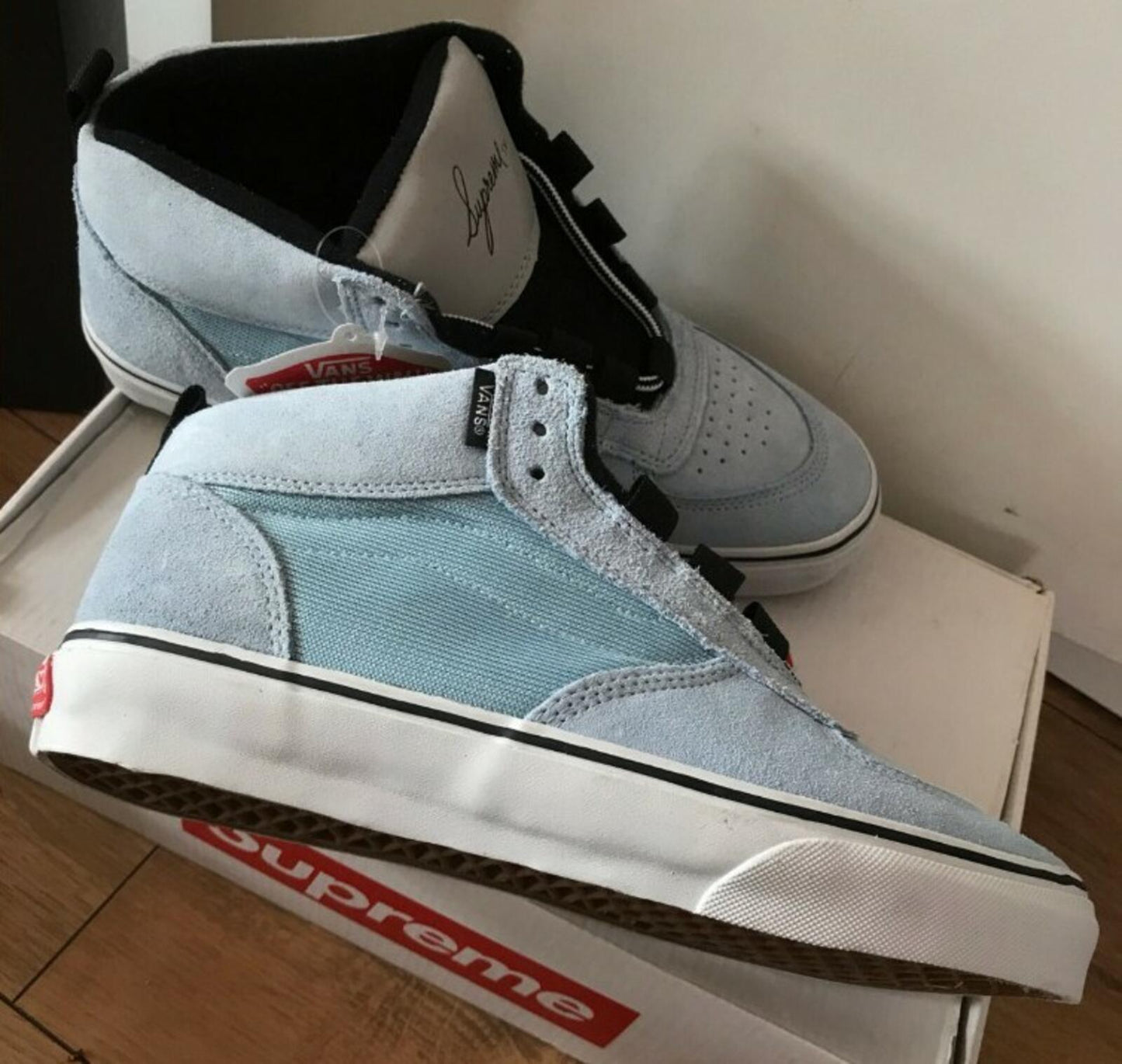 SS11 Supreme Vans Mike Carroll shoes leather US 10 UK 9 EU 43 Very Rare Trainers
