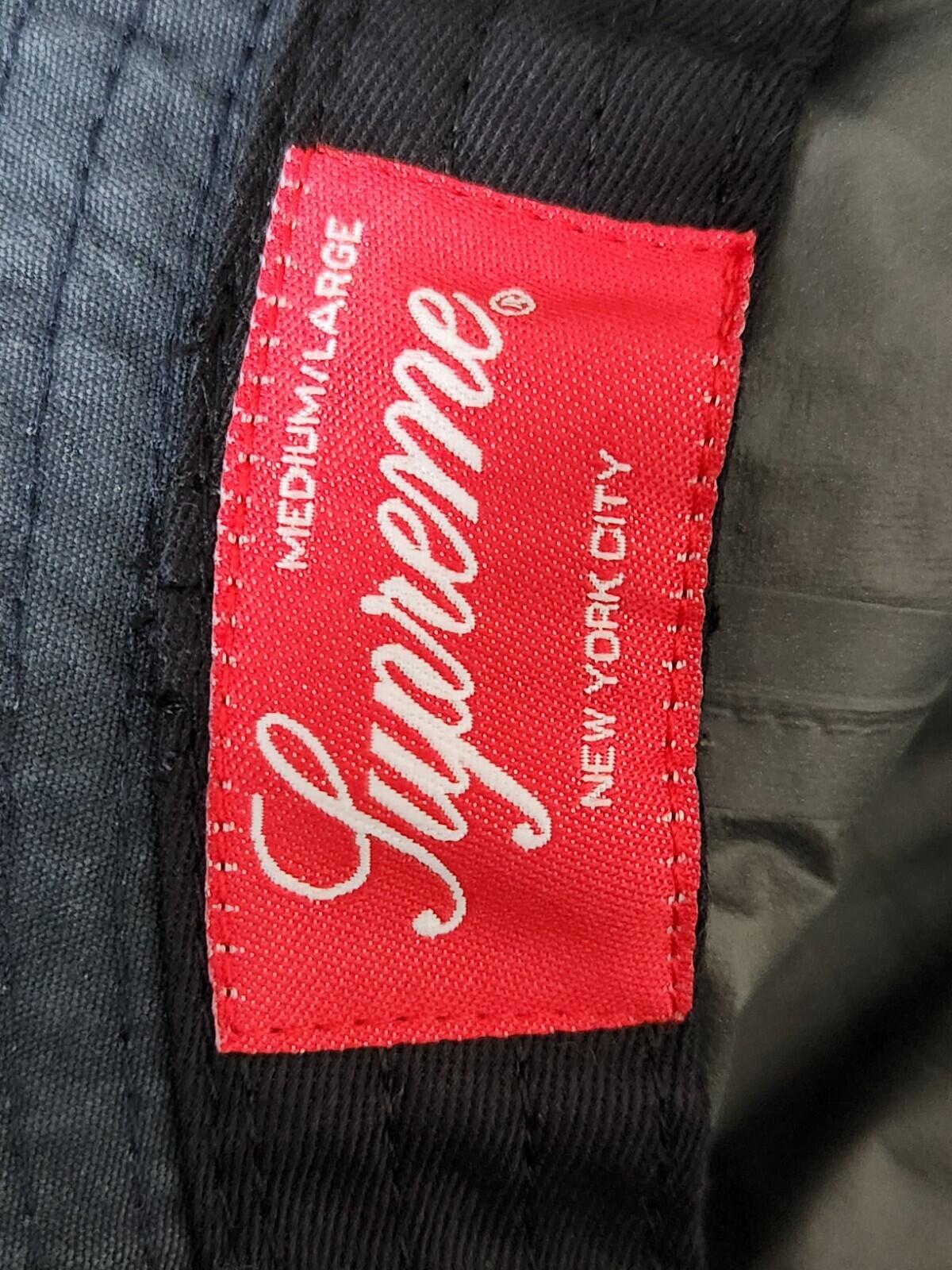 FW20 Supreme GORE-TEX crusher Medium Large bucket hat Black Waterproof M /L Navy