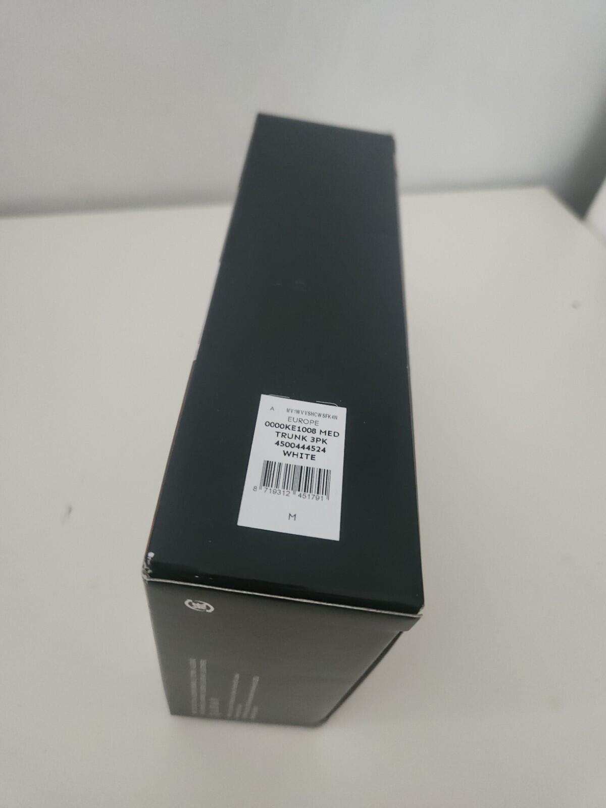 NIKE 3er Pack Stretch-Baumwoll-Retropanties in regulärer Passform Weiß M Medium Unterwäsche Dri-FIT