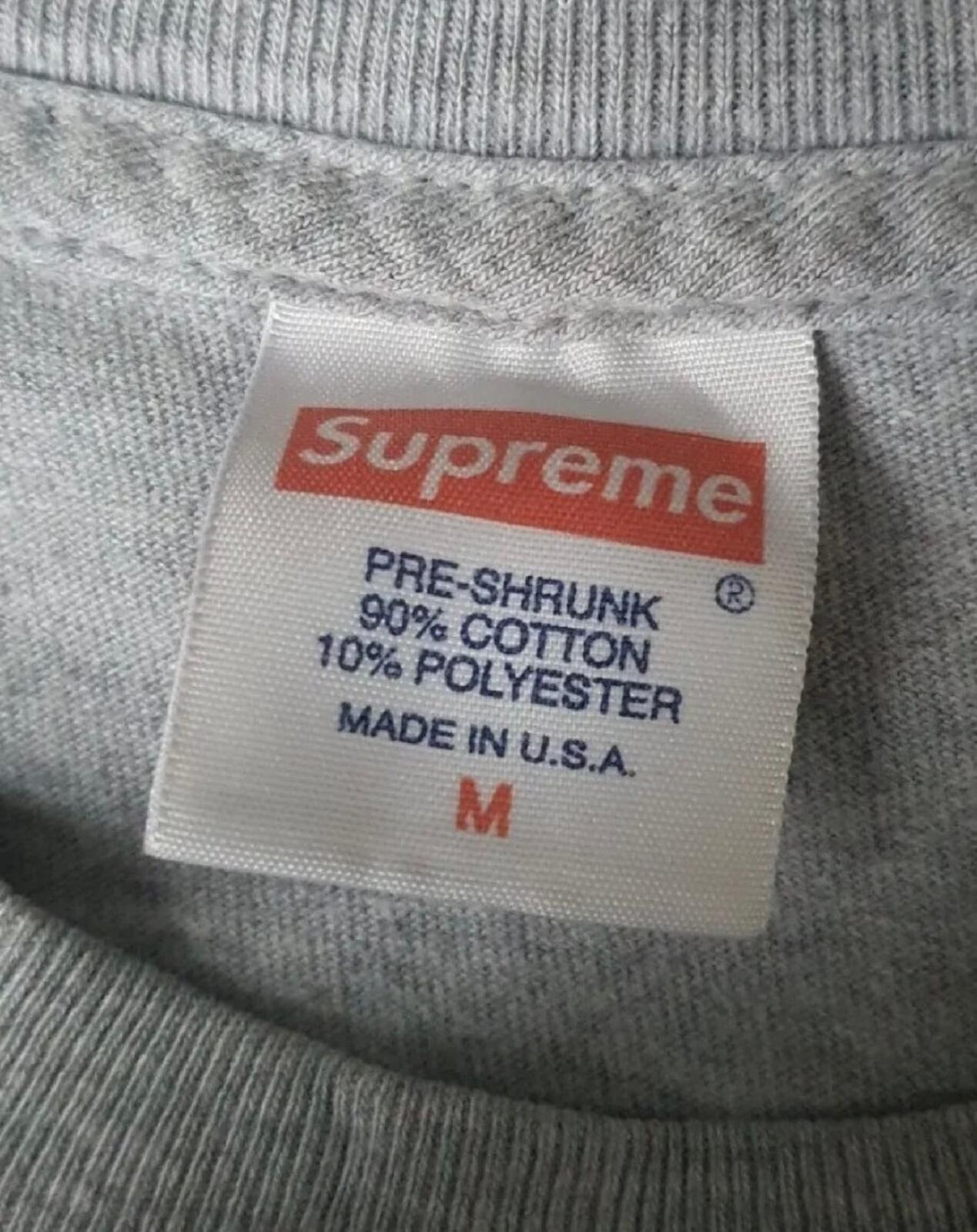 SS13 Supreme Gonz Esfinge Brezo GR Camiseta M
