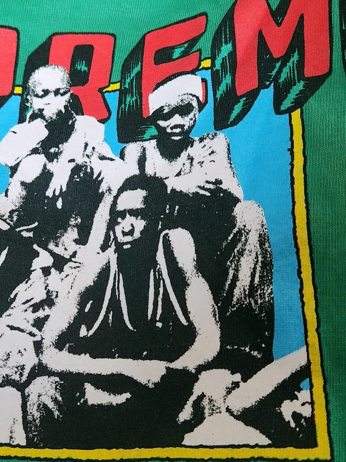 FW09 Supreme Slum Kids Tee Medium Green size M medium T-Shirt vintage 2009