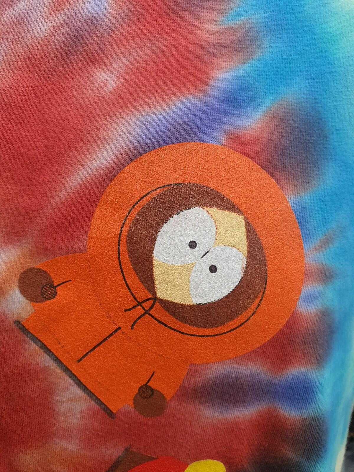 2017 HUF x South Park Tie Dye Tee Size M