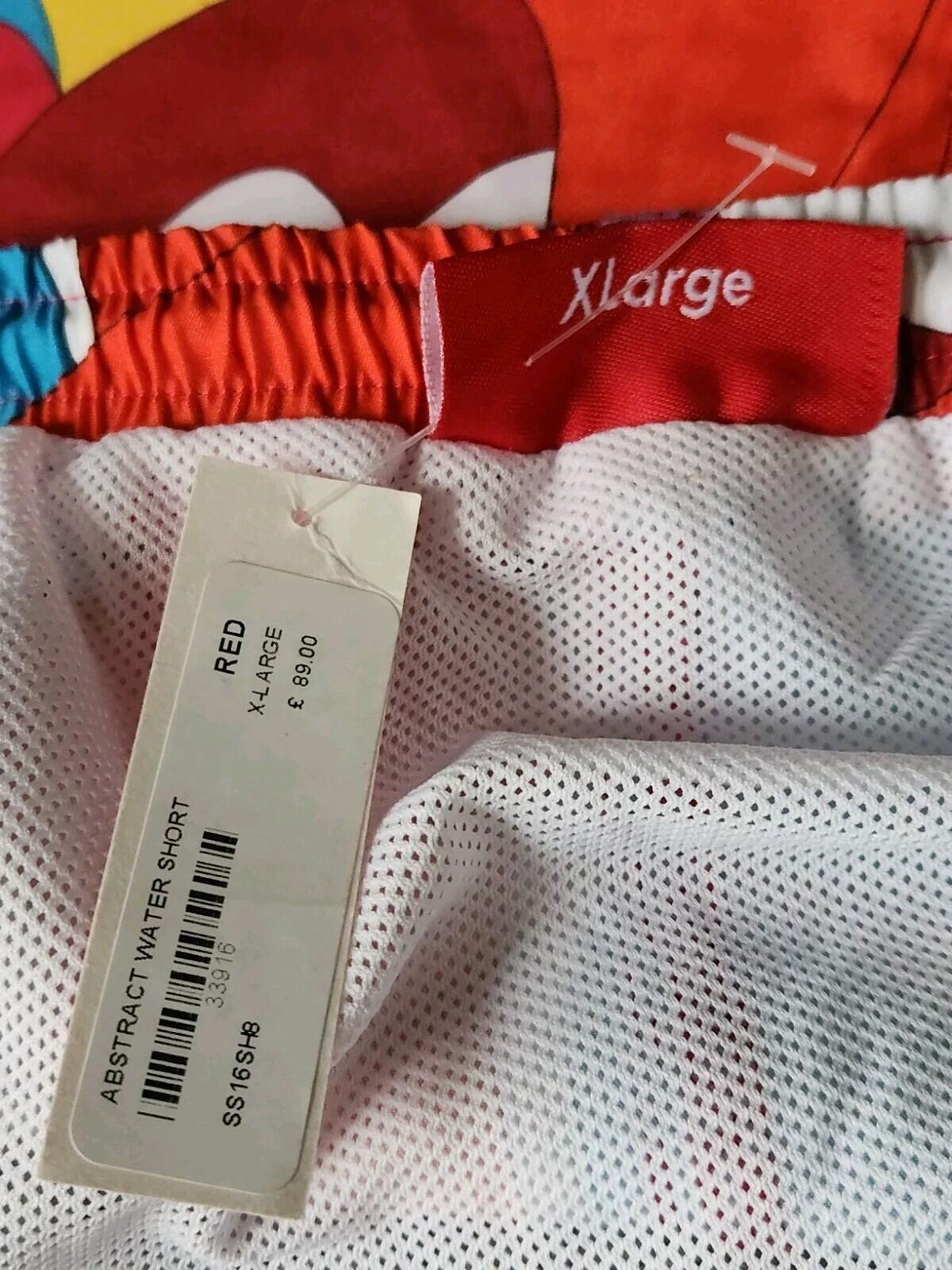 SS16 Supreme Abstract Water Short Size XL