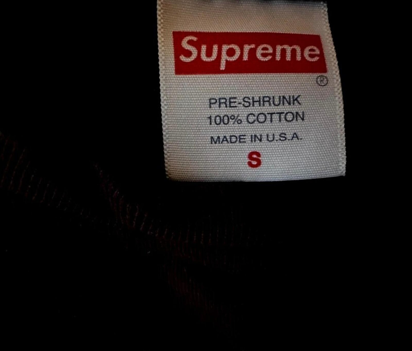 FW22 Supreme x Dylan Tee Black Size S