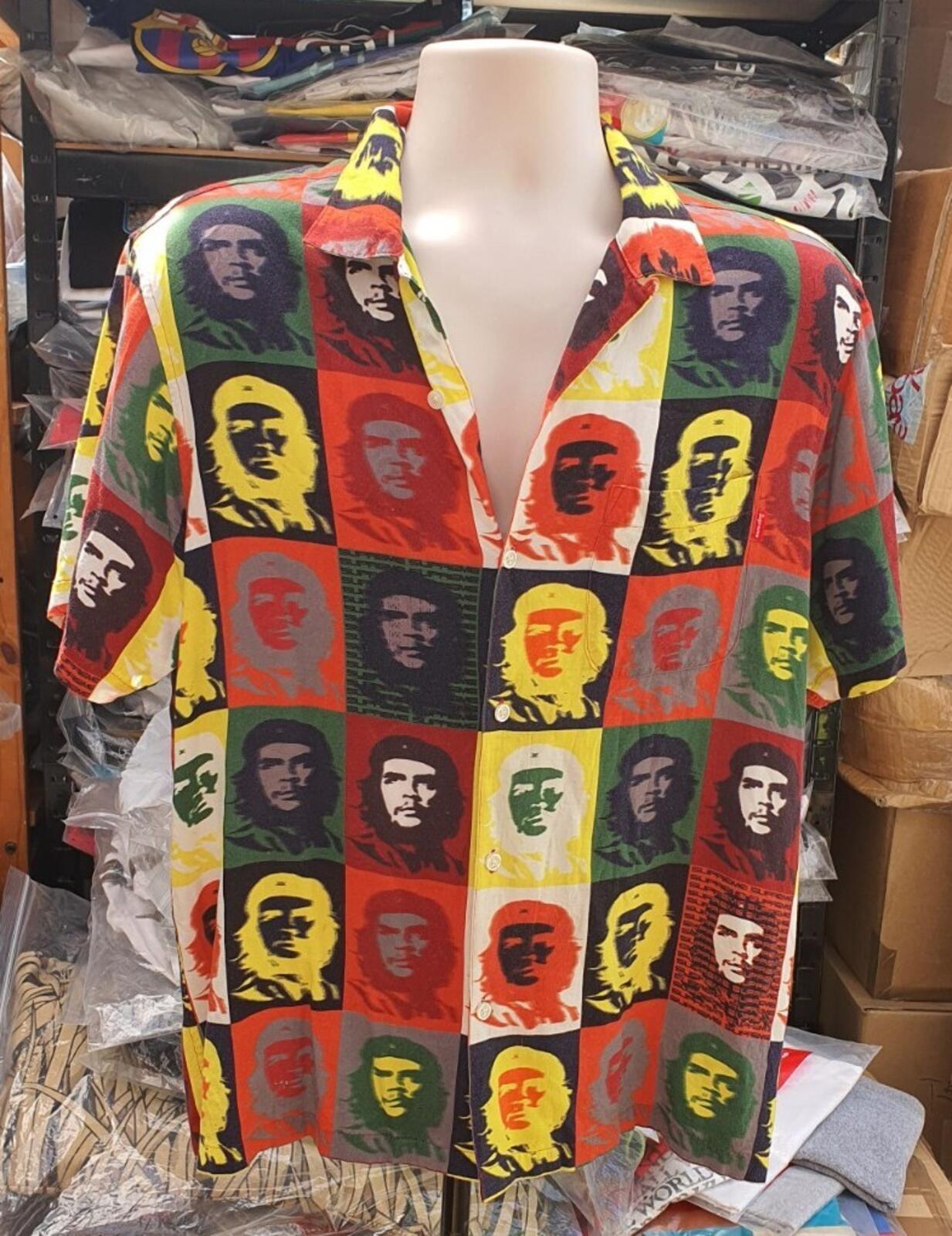 SS20 Supreme CHE Guevara rayon S/S Shirt M medium multicolored short sleeved