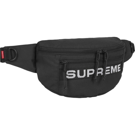 SS23 Supreme Field Waist Bag Shoulder Black Water Resistant 4L