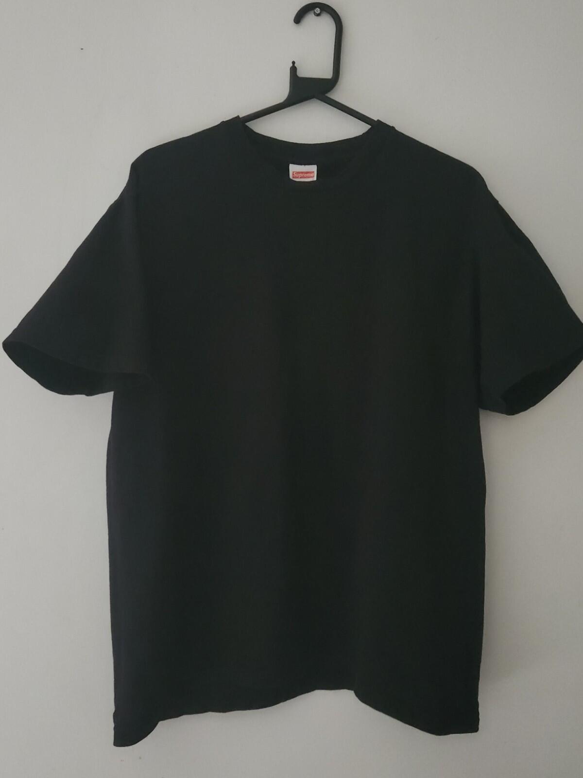 FW17 Supreme Crash Tee Black T-shirt Size M Medium Made In U.S.A