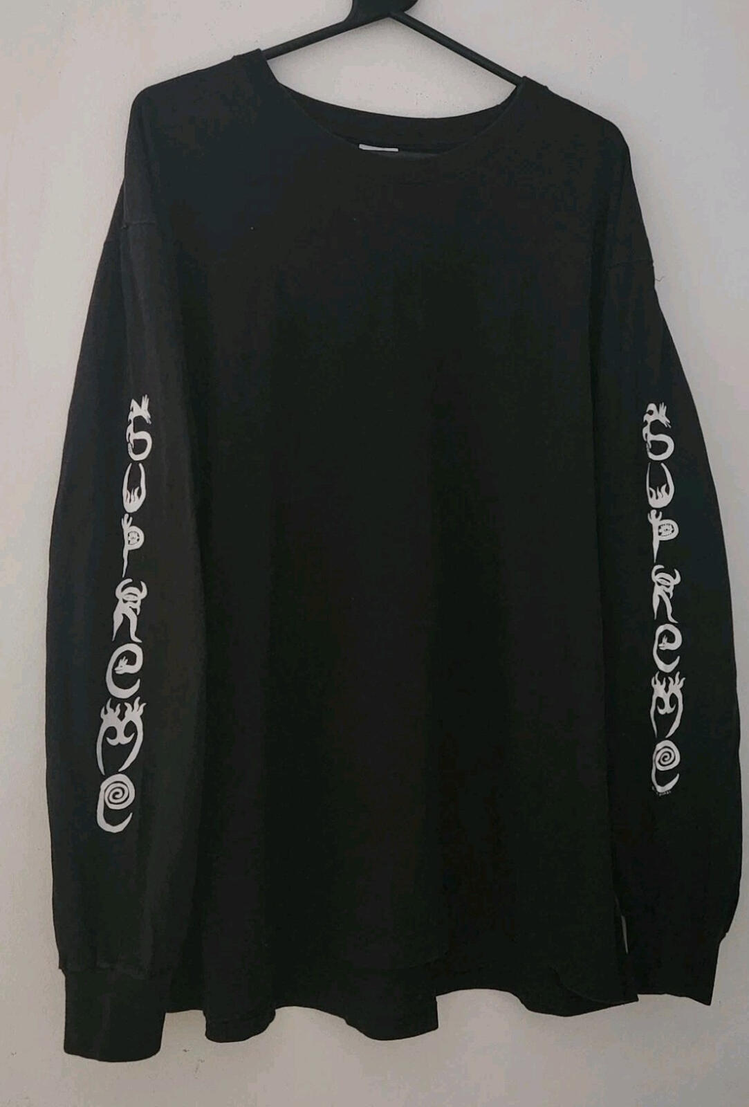 SS21 Supreme Clayton Patterson L/S Tee Black Size XL