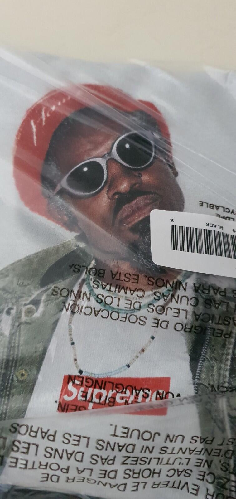 FW22 Supreme Andre 3000 tee size S small black T-shirt New And Unopened
