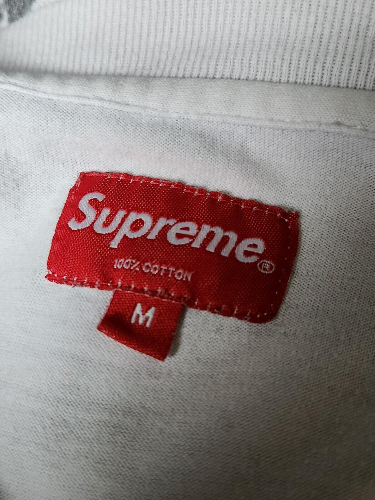FW17 Supreme Michelangelo L/S top size M medium black long sleeve tee t-shirt