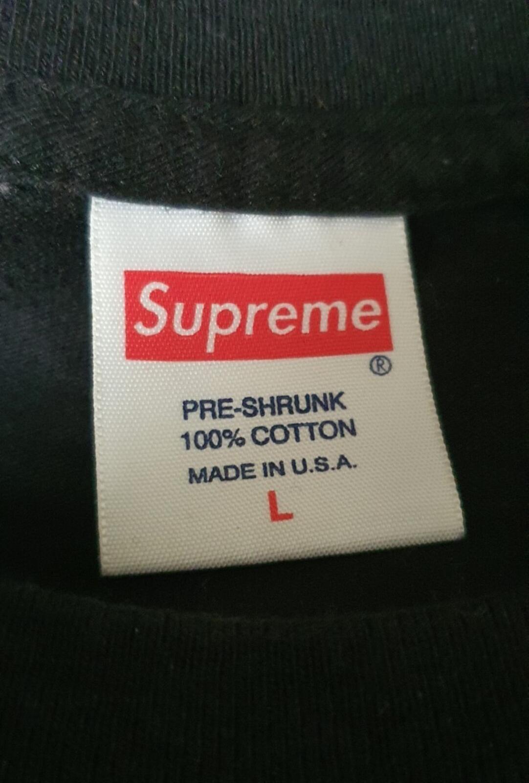 SS14 Supreme x Dead Kennedys Tee Black Size L