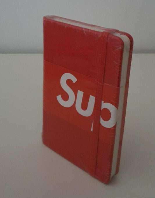 SS10 Supreme cuaderno rojo libreta libro agendas A6 Muy raro nuevo / sin abrir