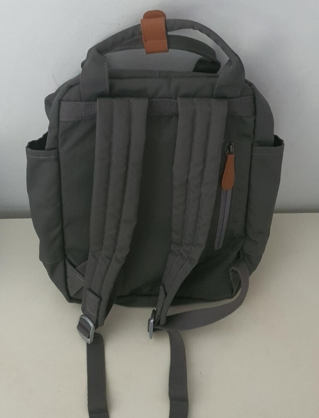 ANTAU Laptop grey Backpack for women girls Stylish College School Waterproof bag