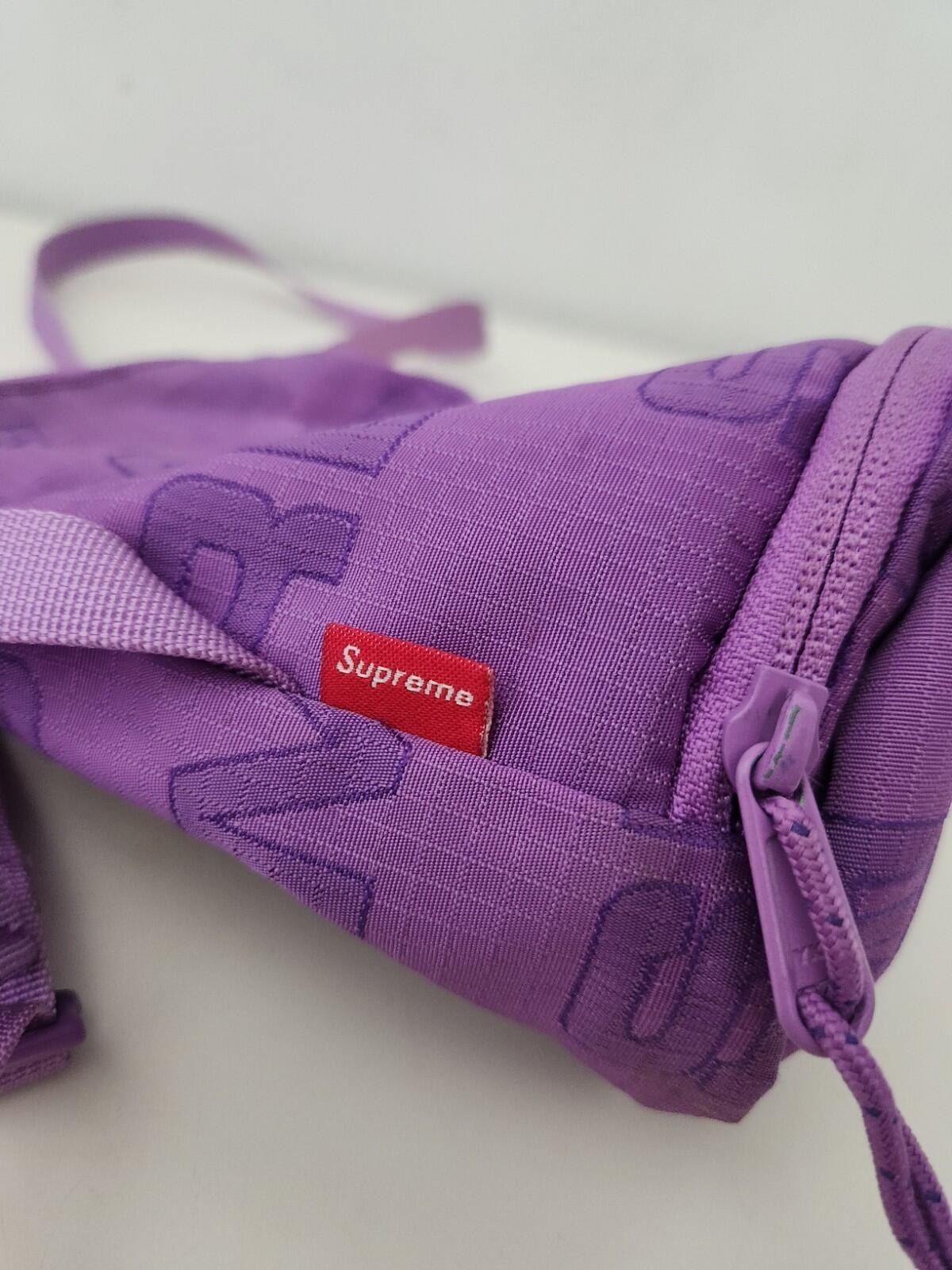 FW21 Supreme Neck Pouch Bag Lila Wasserabweisend