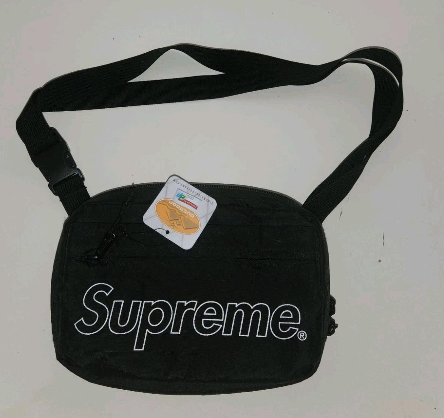 FW18 Supreme Shoulder Bag Black Water Resistant