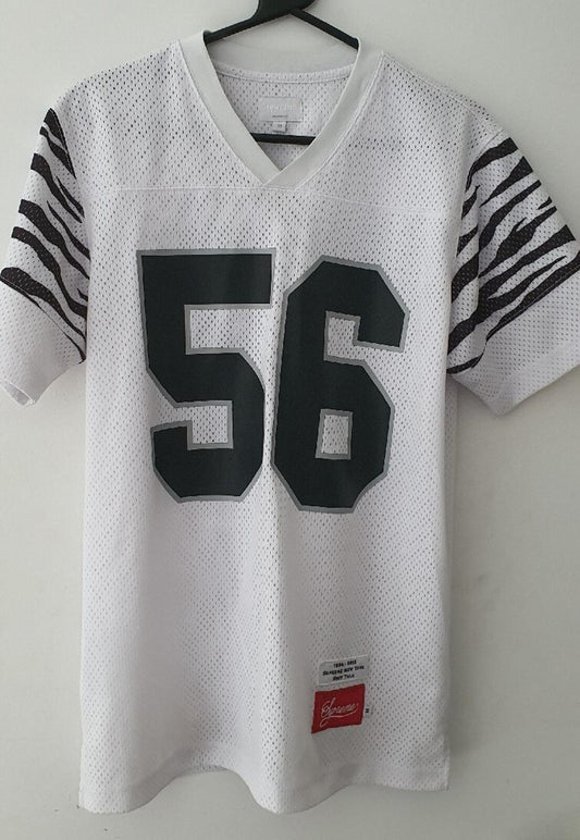 Camiseta de fútbol FW12 Supreme Bengals 56 Top blanco M mediano
