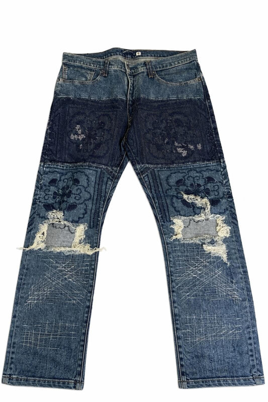 LEVIS Made & Crafted Jeans 511 Slim Cortado Lavado Oscuro Talla W34 L32