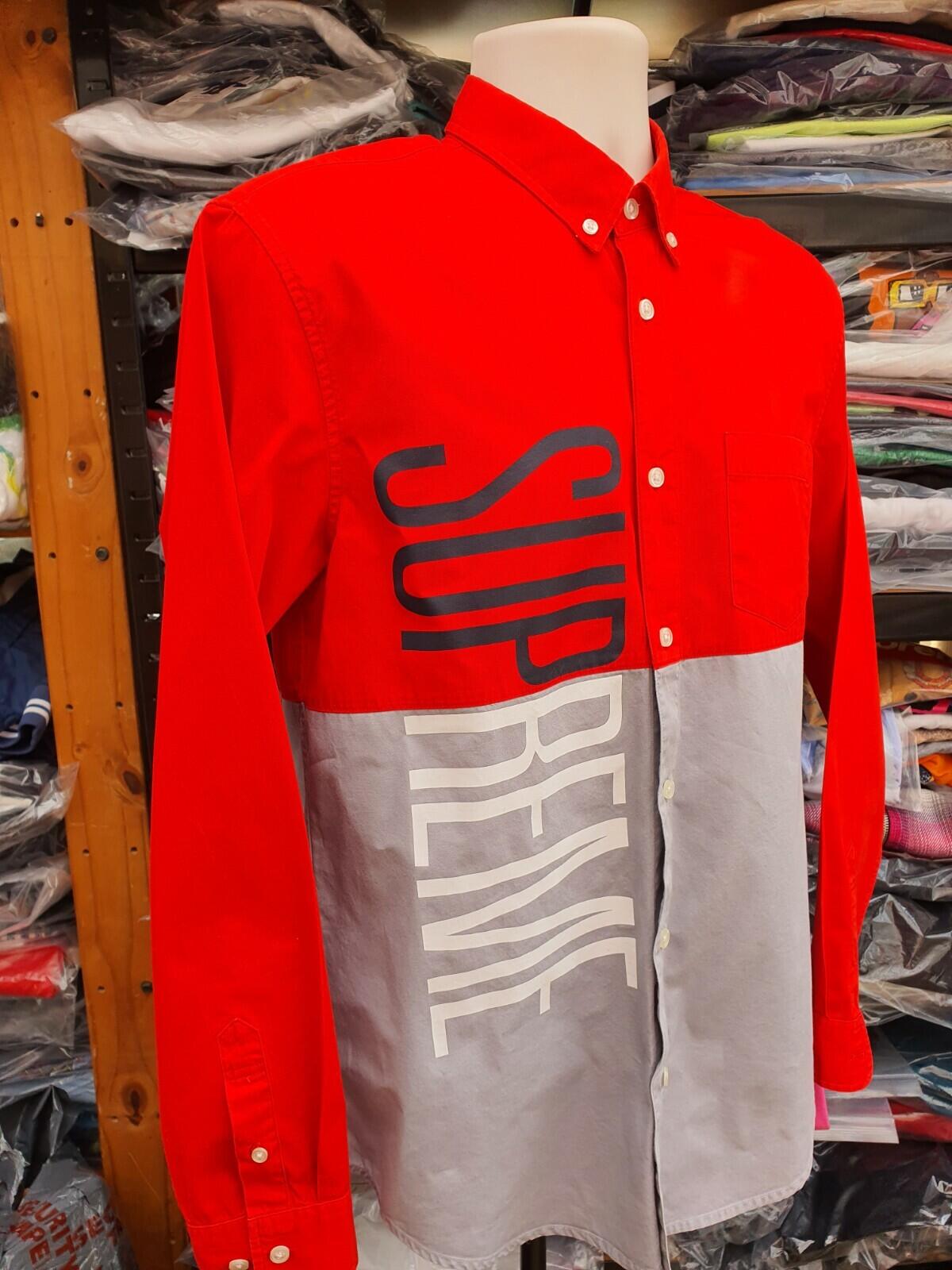 SS14 Supreme Competition shirt Red size M Medium button up