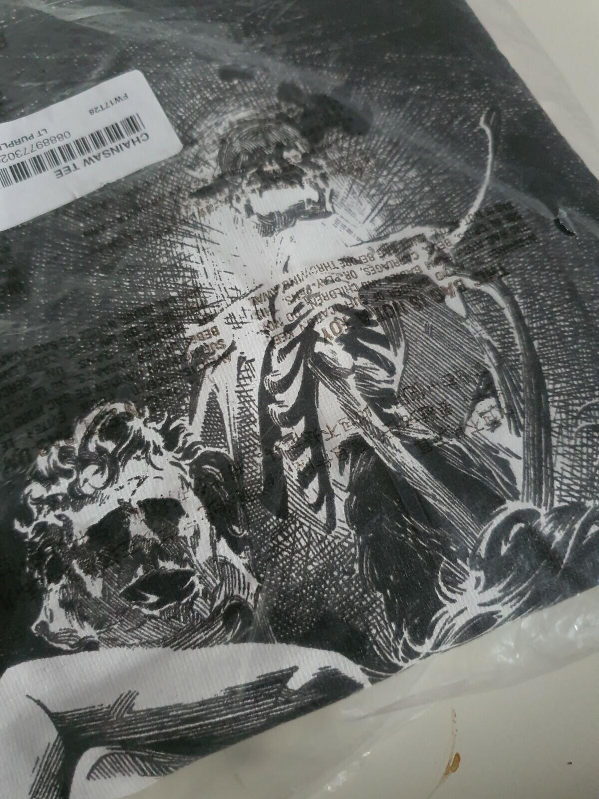 FW17 Supreme Chainsaw (Horror) Hellviolett T-Shirt M Medium