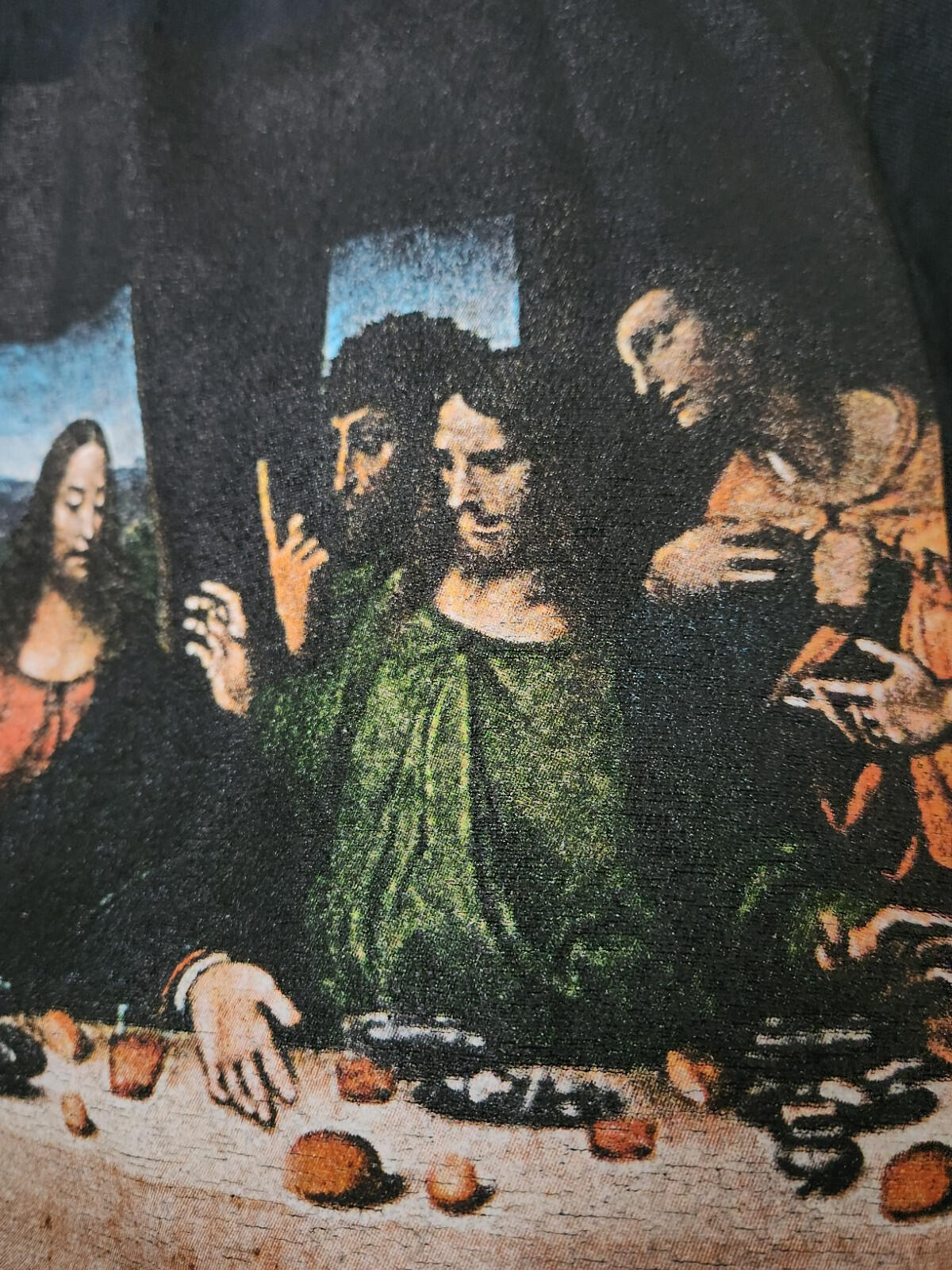 FW12 Supreme Last Supper hooded sweatshirt Black hoodie M Medium 2012 Vintage