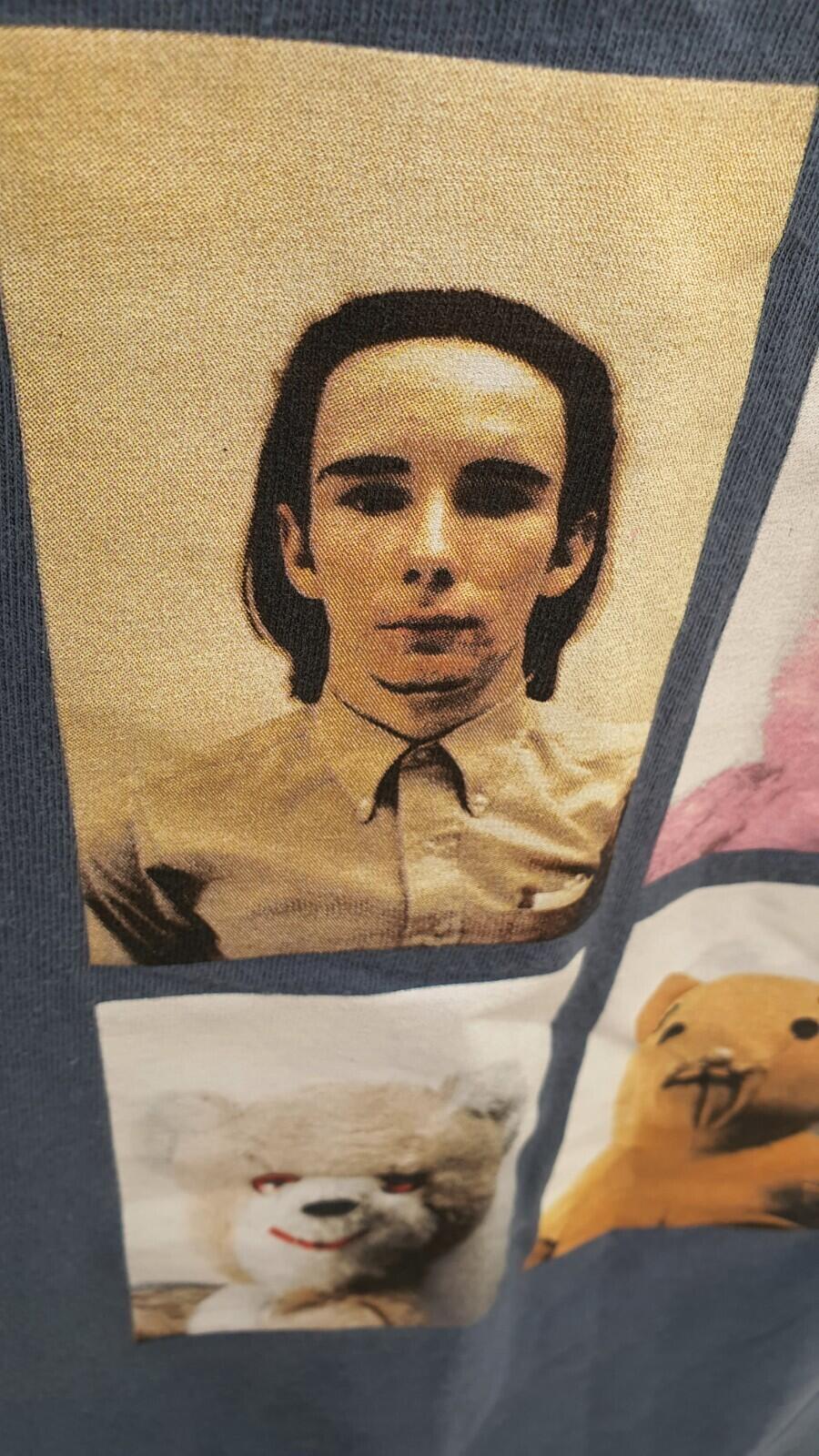 FW18 Supreme Mike Kelley Ahhyouth! Tee size M medium T-Shirt slate blue