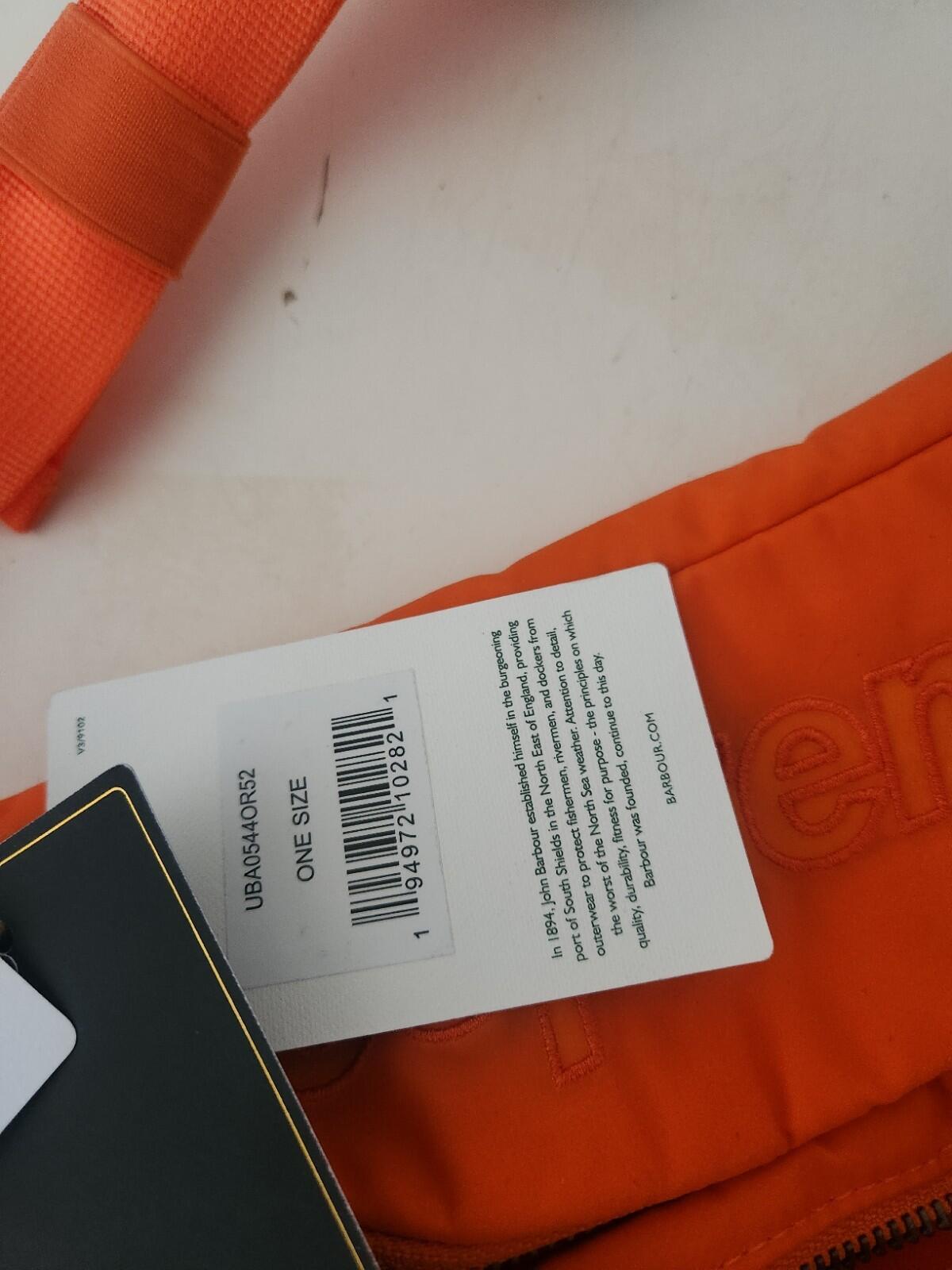 HW20 Supreme Barbour Gürteltasche aus gewachster Baumwolle wasserabweisend