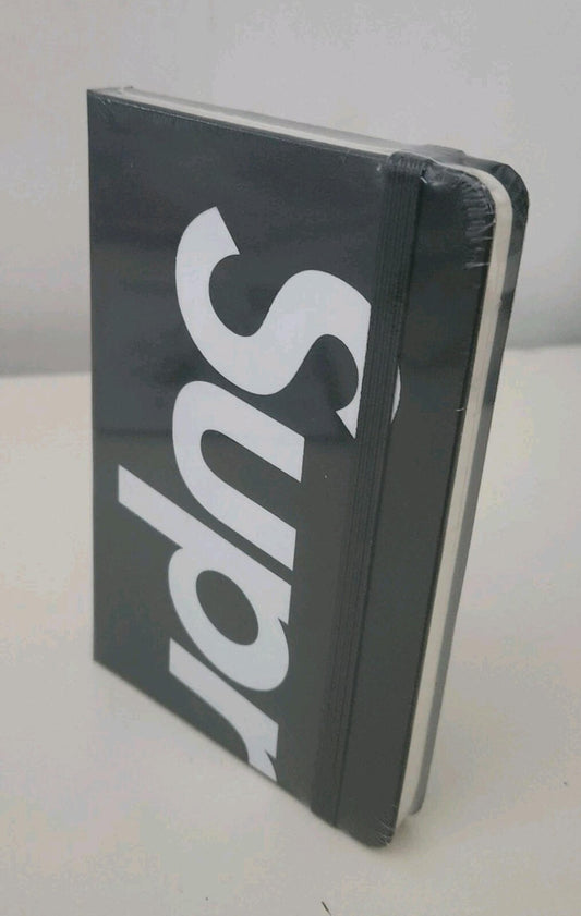 FW24 Supreme Moleskine Pocket Notebook Black