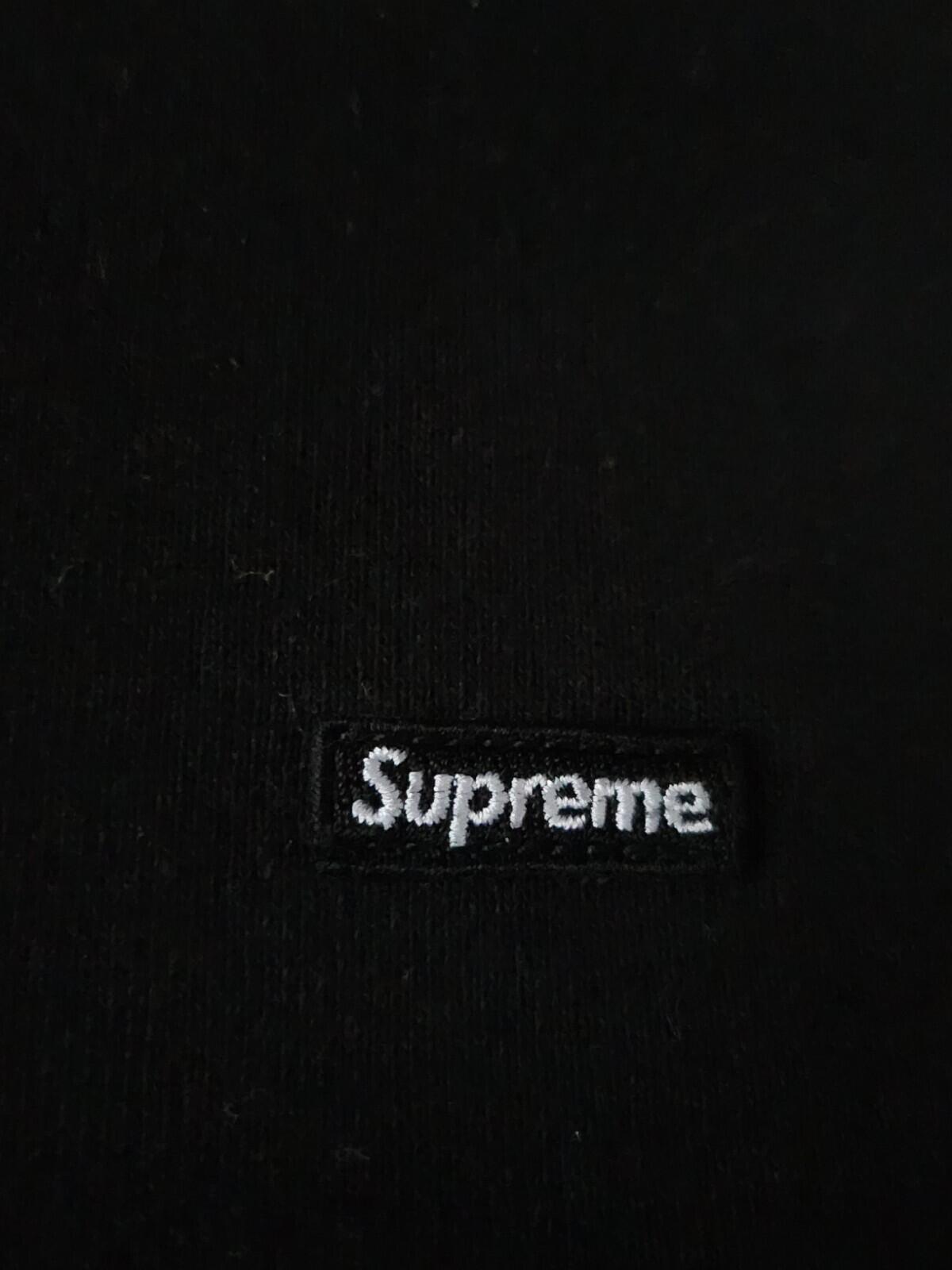 SS23 Supreme Smal Box Crewneck size XL sweatshirt black Logo Jumper