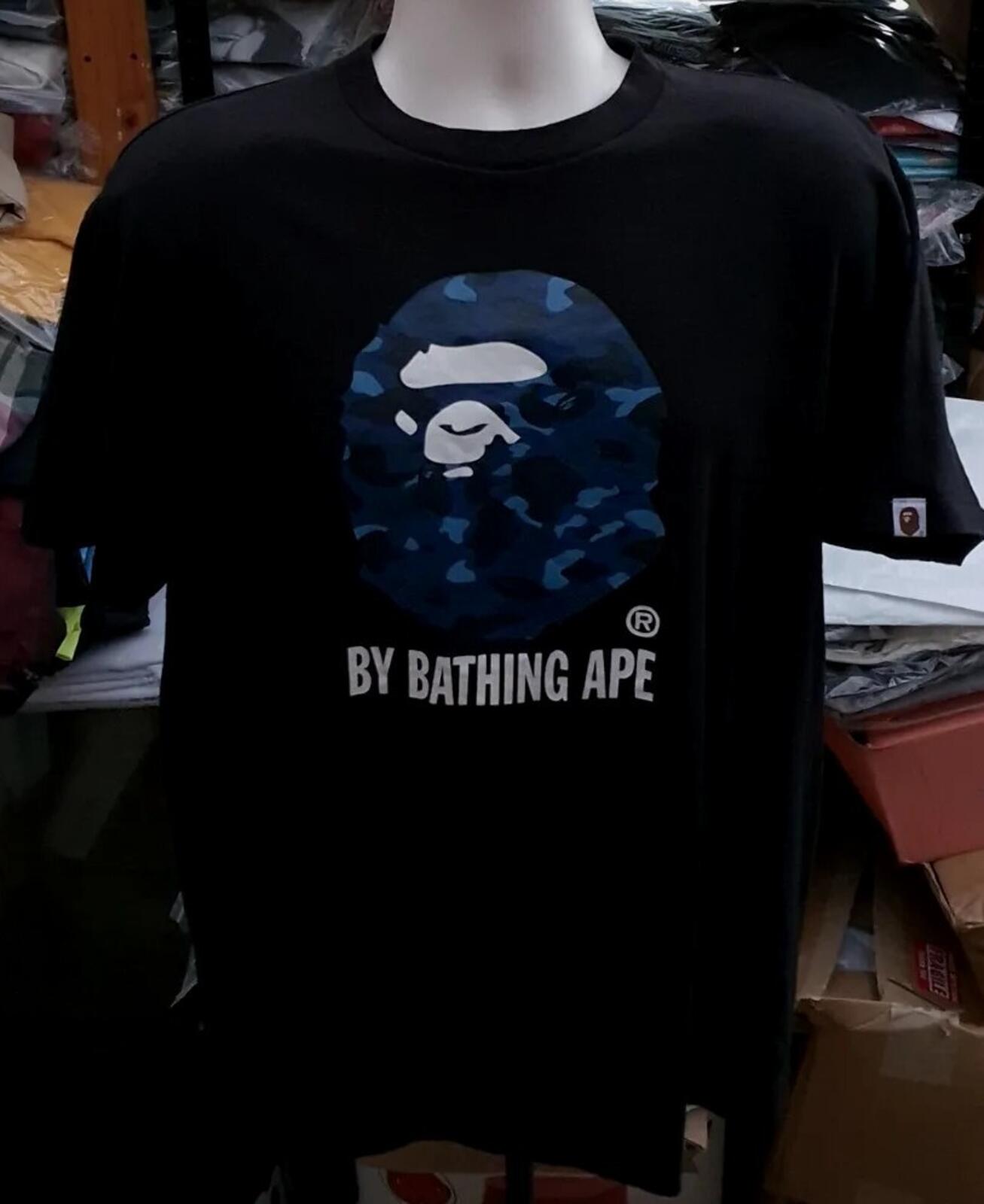 A Bathing Ape Bape Color Camo Tee Bape Head T-shirt size XL