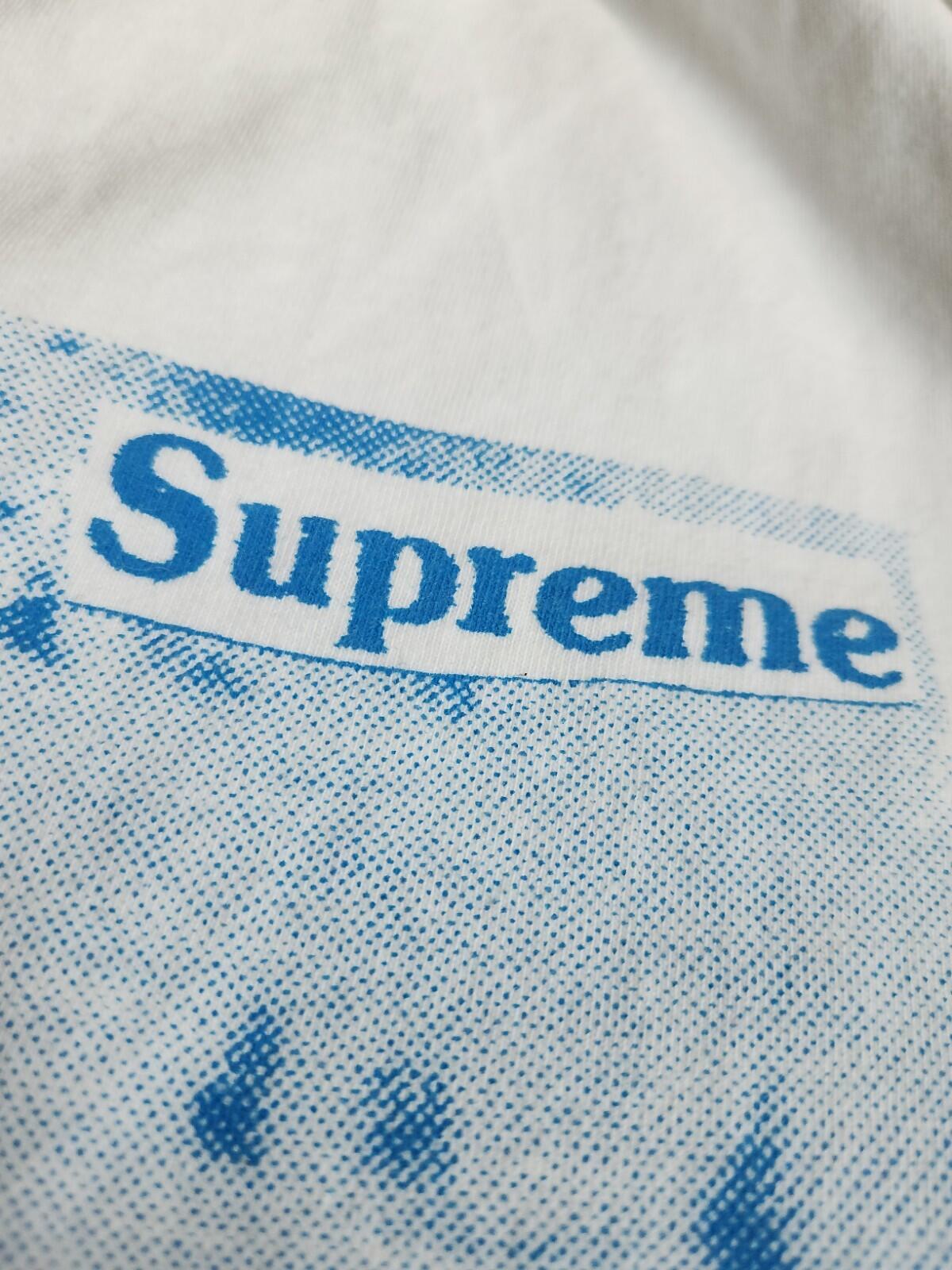 FW15 Supreme x Hypebeast 10. Jubiläum T-Shirt Größe L weiß T-Shirt @IBGDRGN