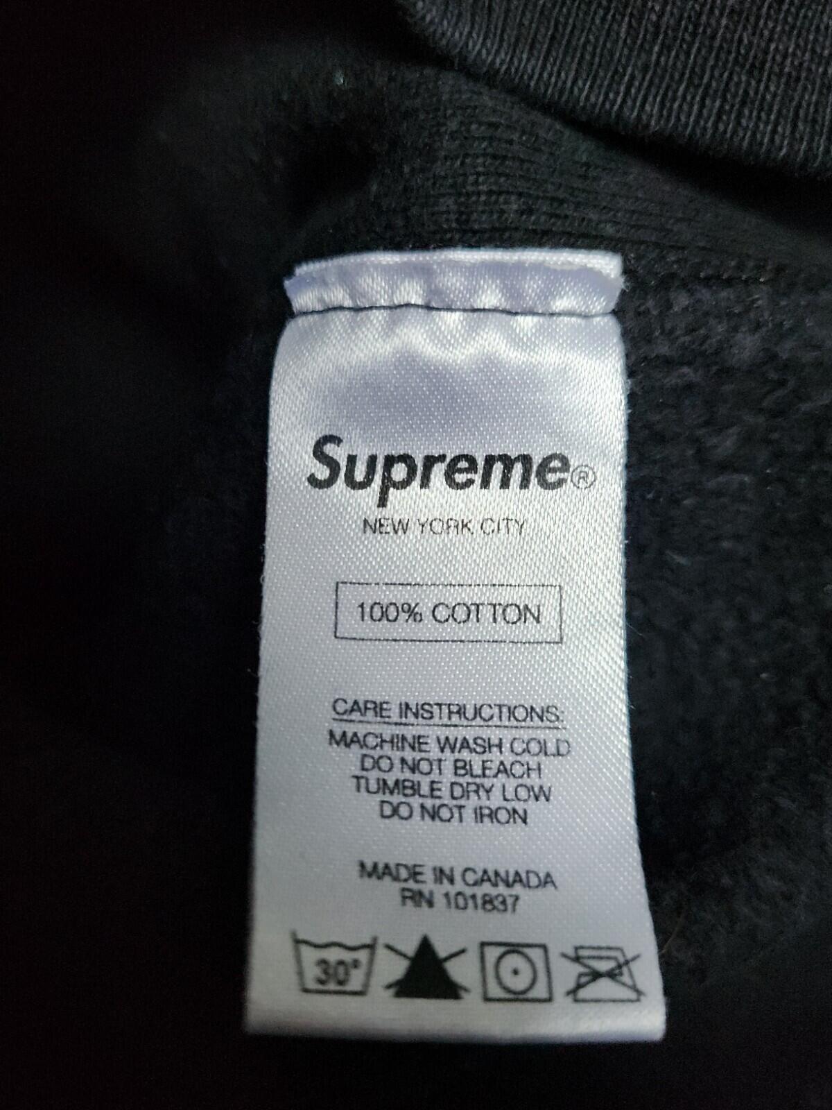 SS16 Supreme x Black Sabbath Kapuzenpullover Schwarz Größe S Hoodie