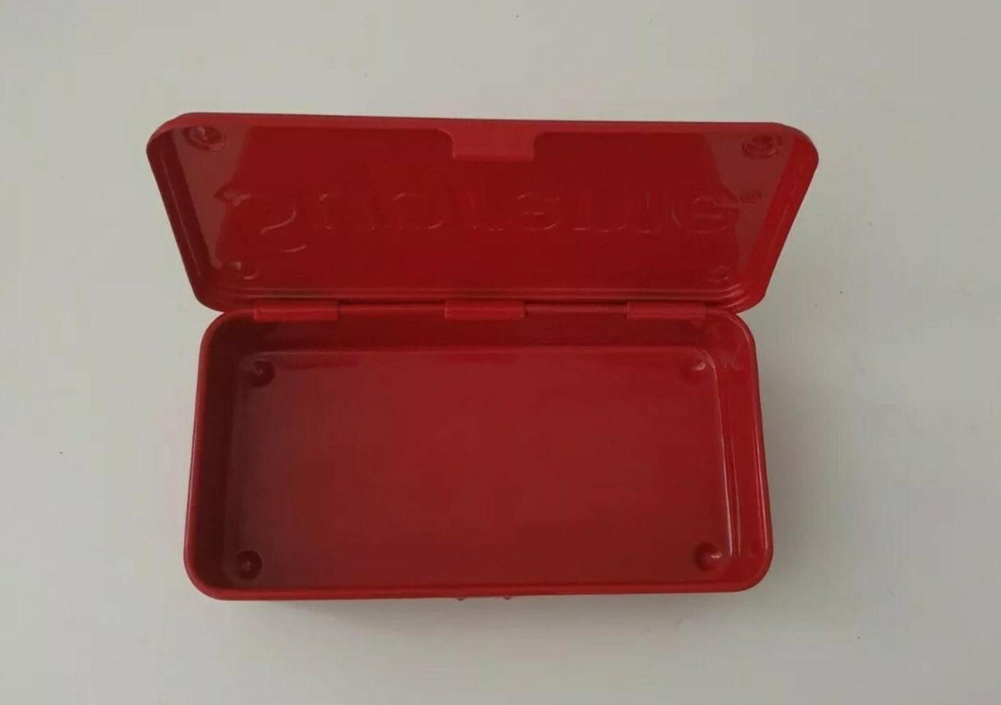 SS13 Supreme large flip top metal box red Rare Accessory Vintage 2013