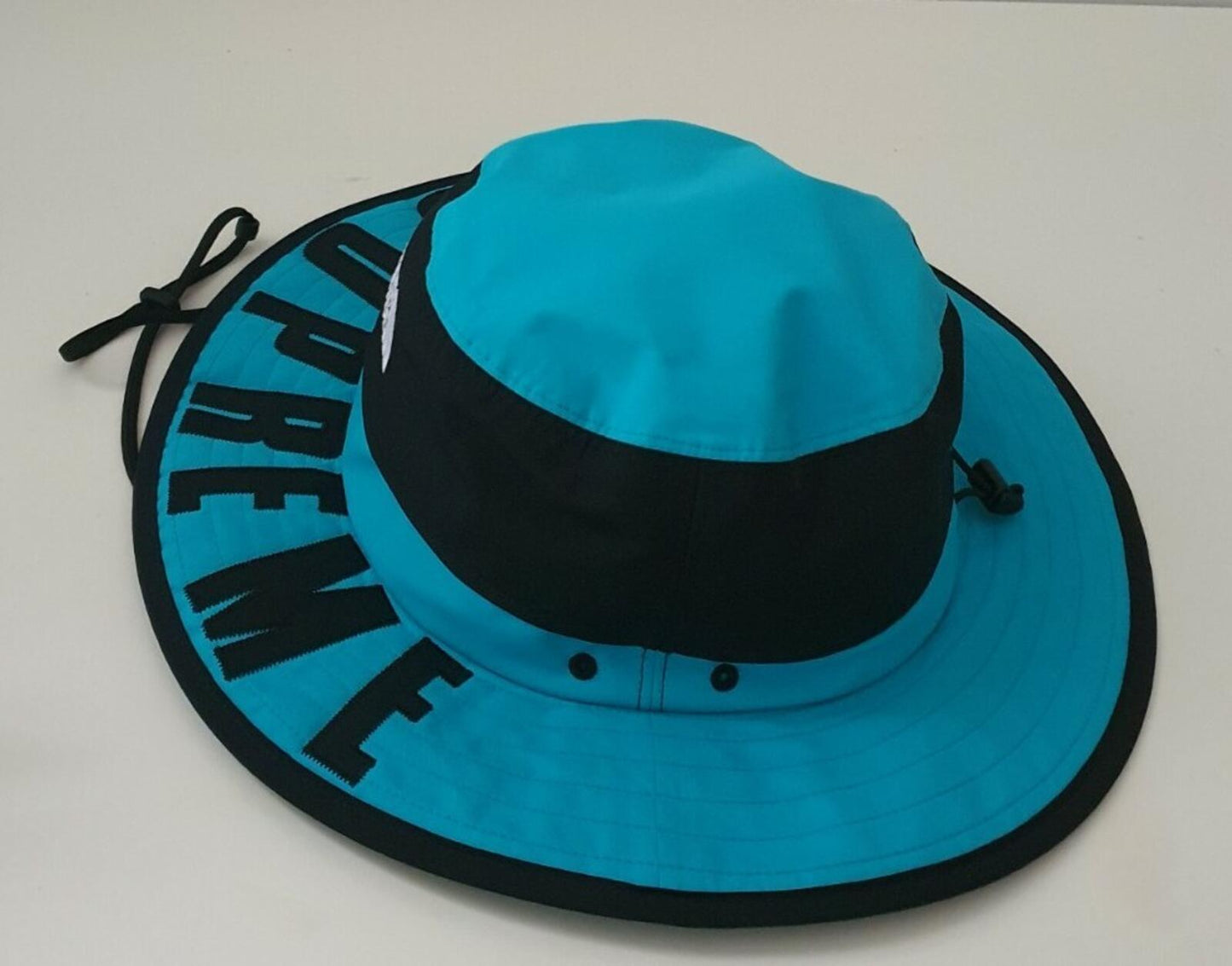 SS19 Supreme x THE NORTH FACE Arc Logo Horizon breeze hat teal TNF S/M GORE-TEX