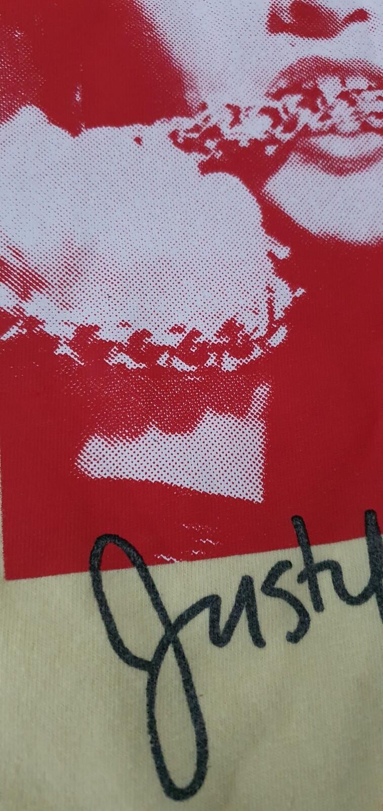 FW18 Supreme Madonna tee t-shirt L large pale yellow