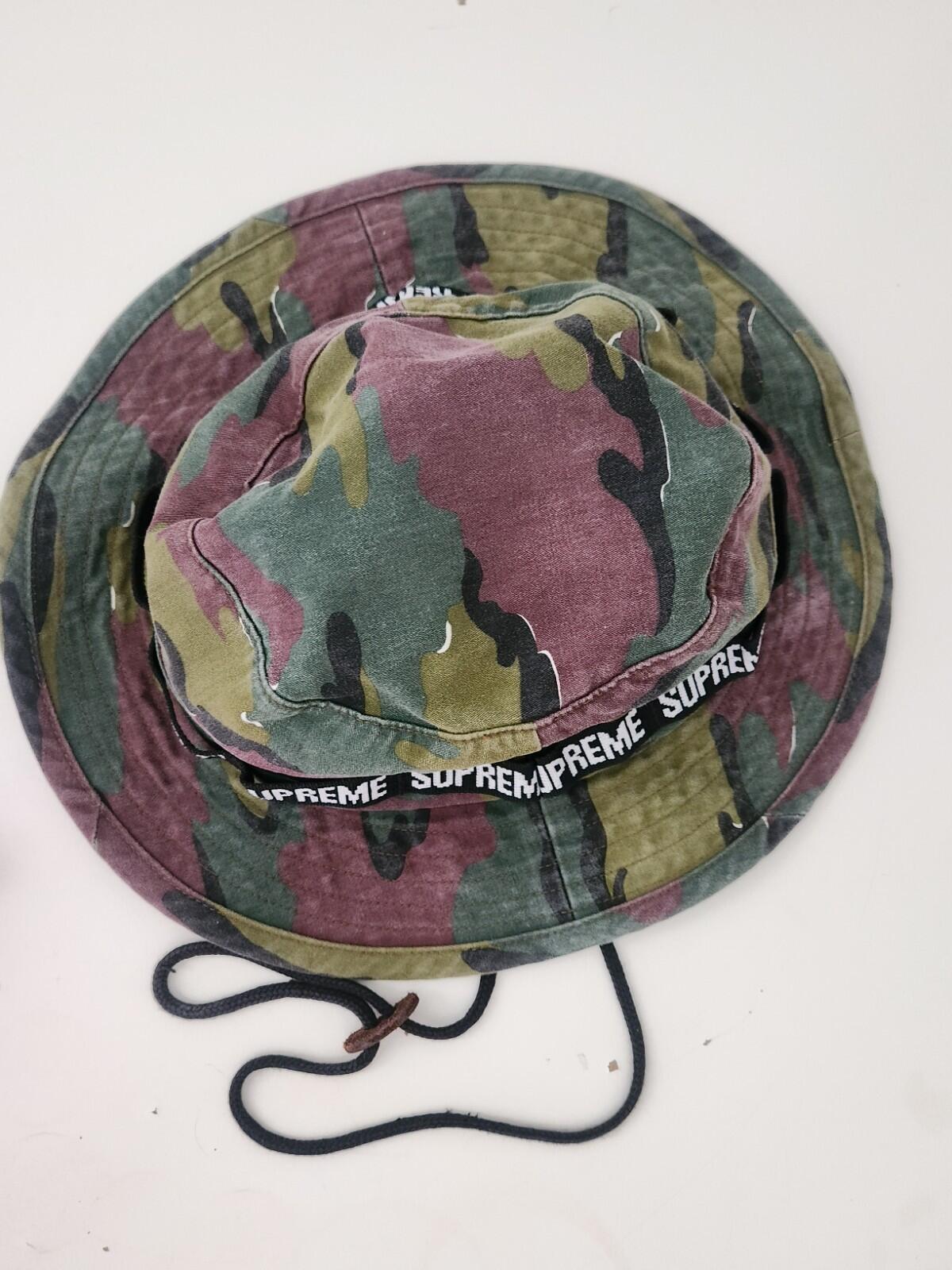 SS18 Supreme Military Boonie Jigsaw Camo Size M/L