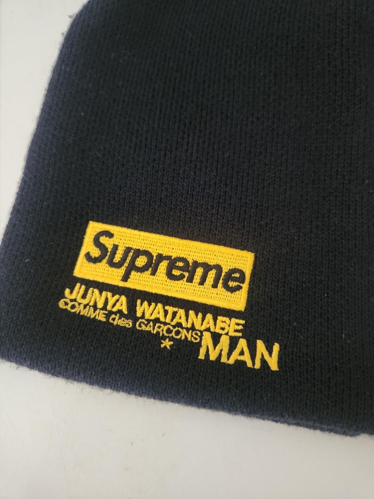 FW21 Supreme Junya Watanabe Comme Des Garçons Man Beanie Black Hat CDG BUGSEX